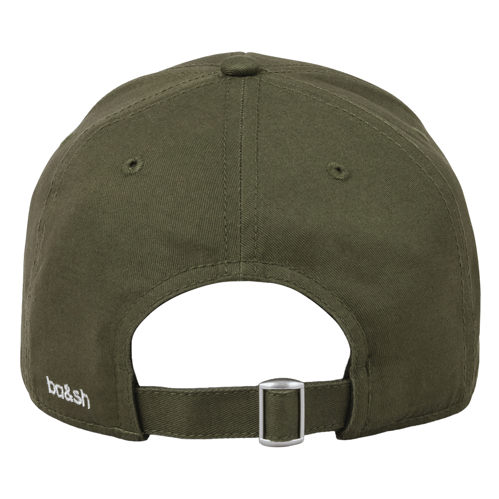 Baumwollkappe mit gesticktem Logo BA&SH Khaki