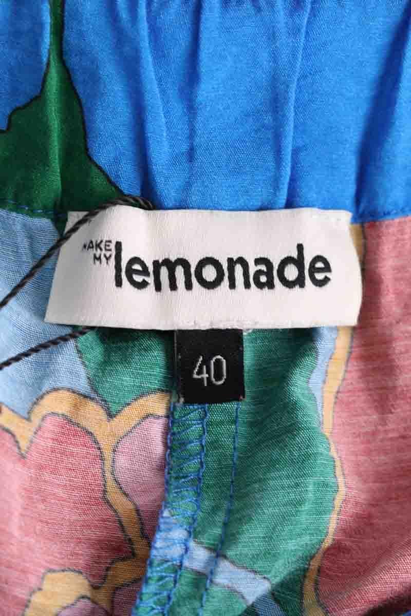 Mini skirt MAKE MY LEMONADE - Seconde Main Blue