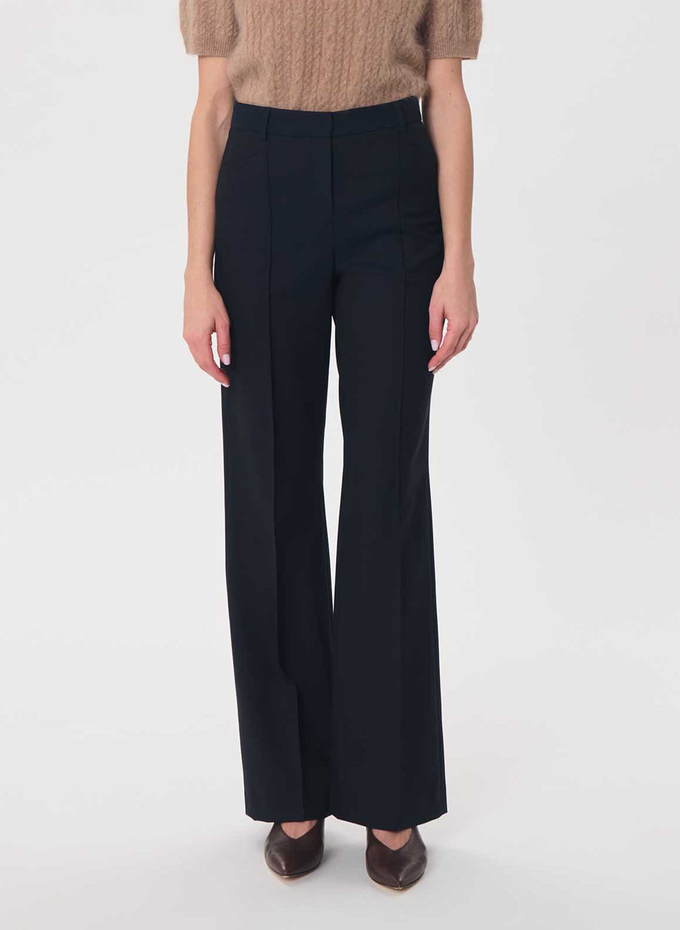 Pantalon tailleur flare uni TARA JARMON