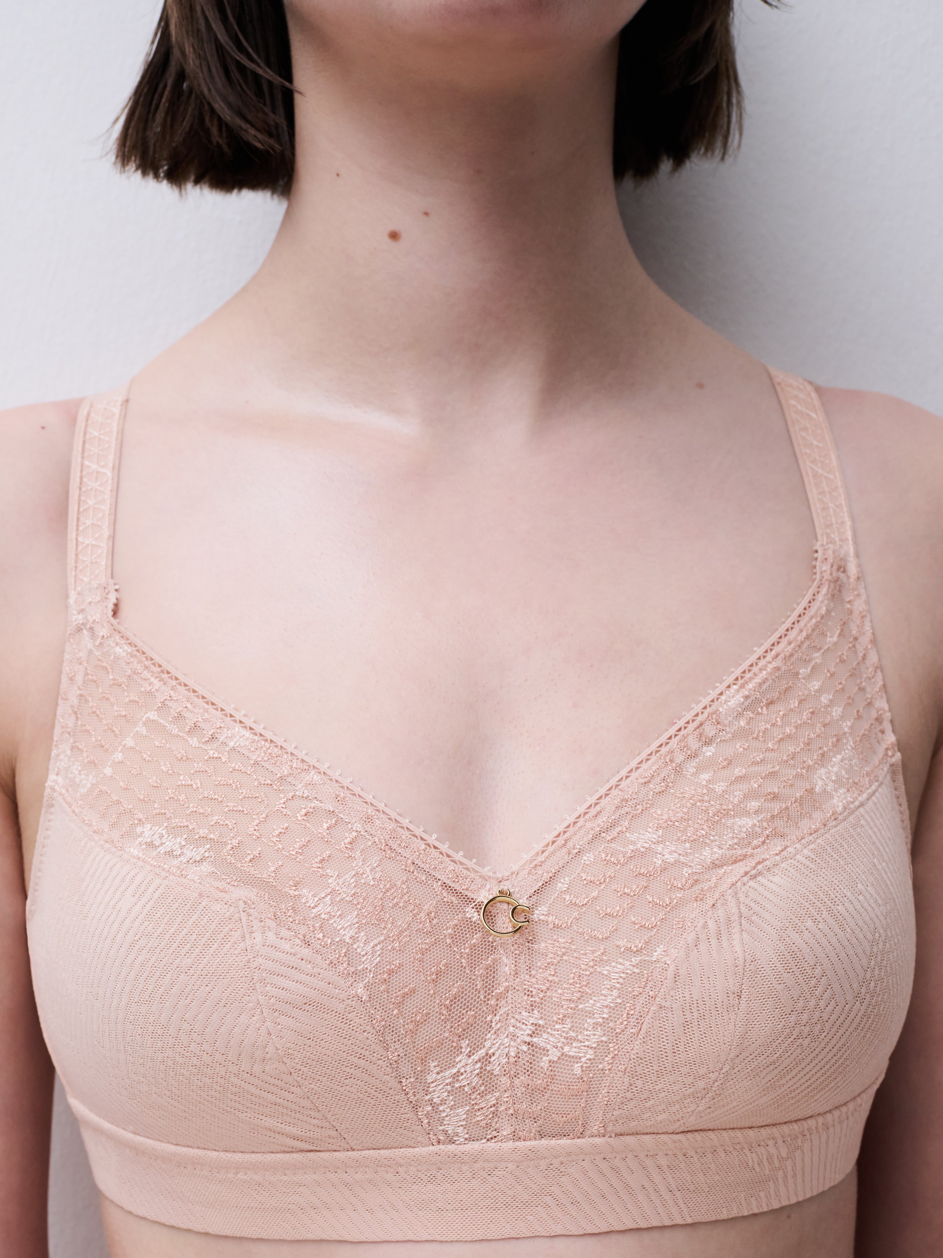 Non-wired support bra | Pink CHANTELLE Women