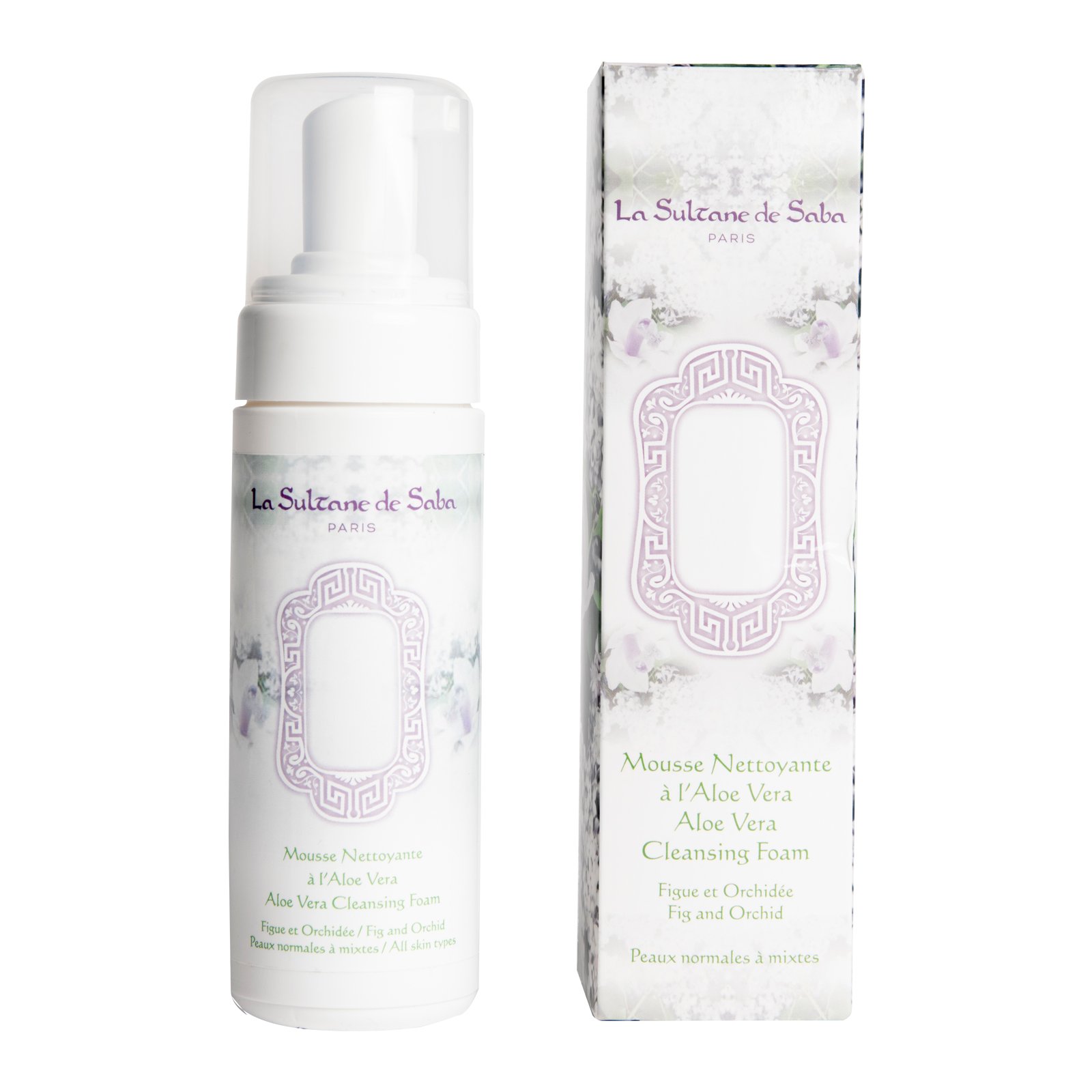 Mousse nettoyante à à l'Aloe Vera LA SULTANE DE SABA No color