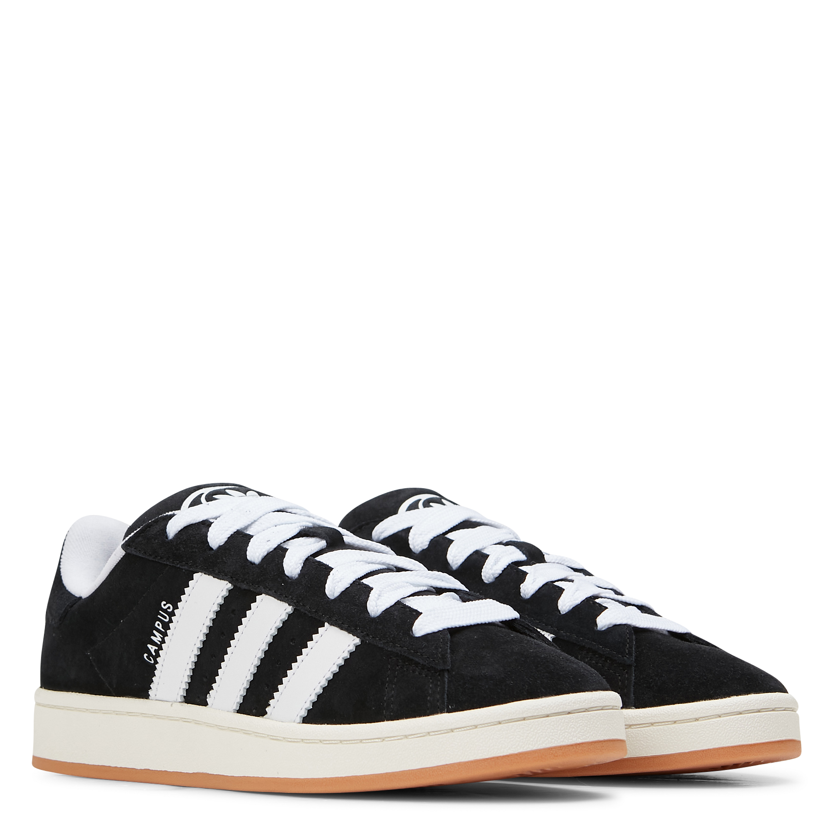 Baskets basses en cuir ADIDAS Noir