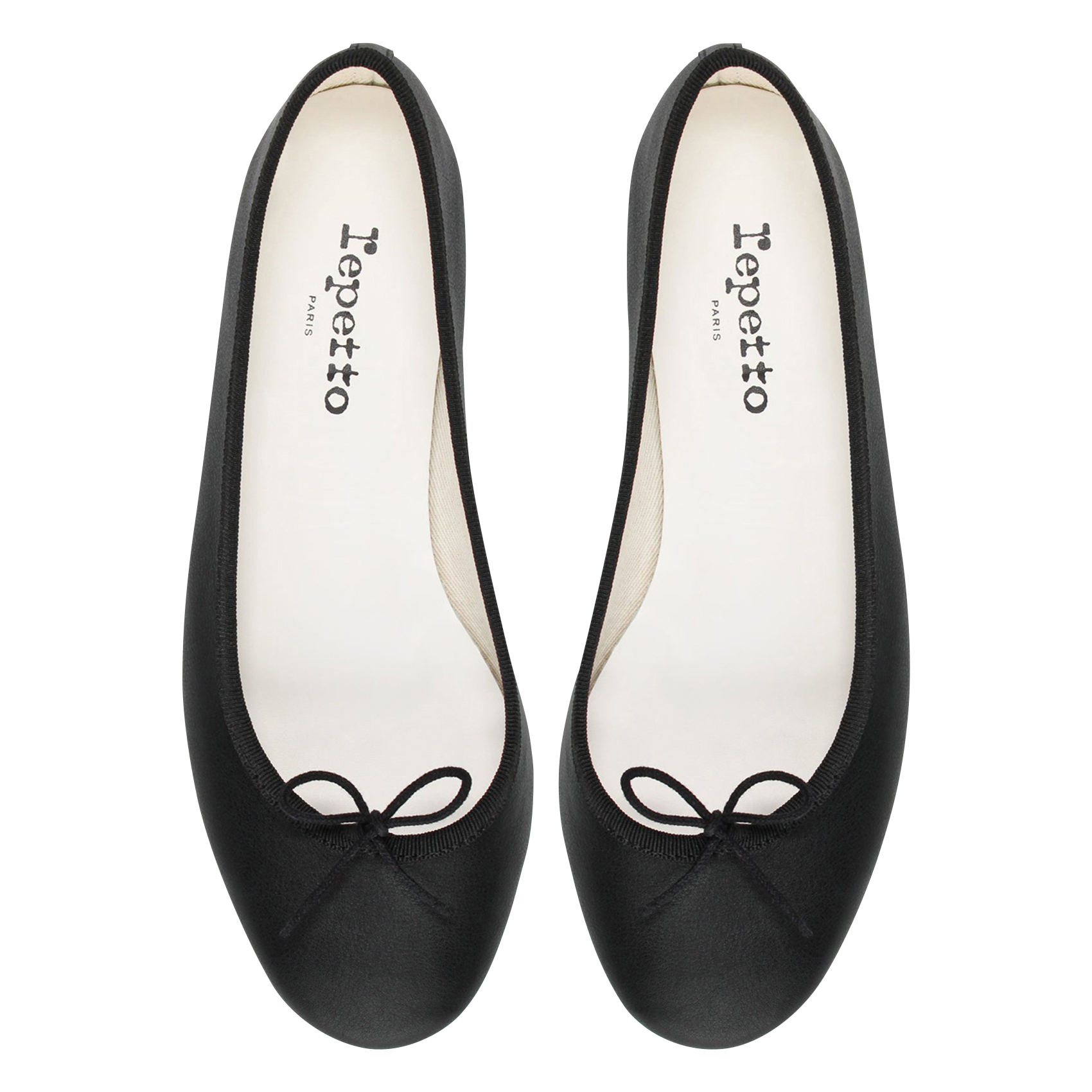 Ballerines en cuir REPETTO Noir