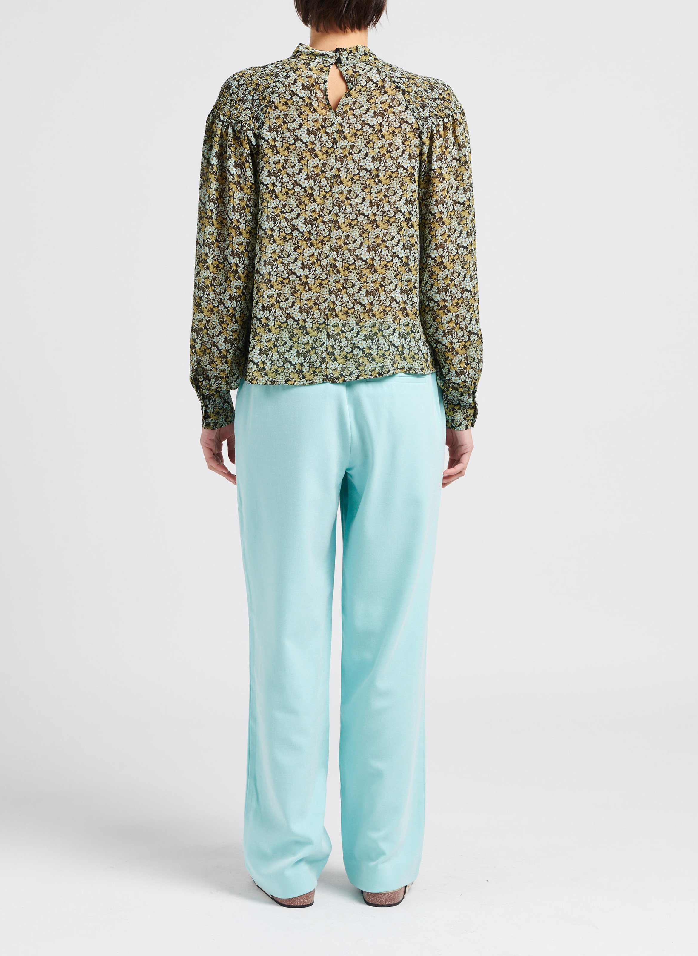 Top col montant MOSS COPENHAGEN Vert