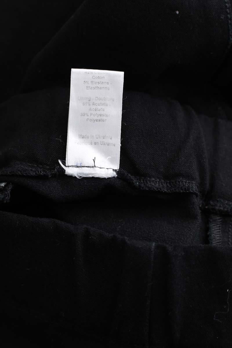 Slim cotton trousers JOSEPH - Seconde Main Black