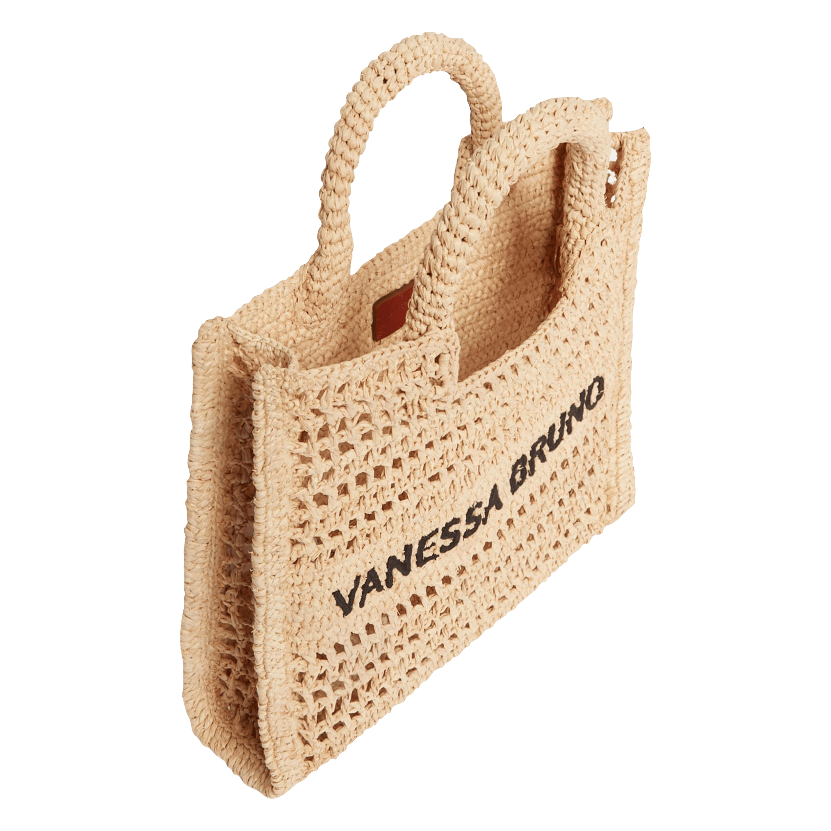 Panier en raphia VANESSA BRUNO Beige