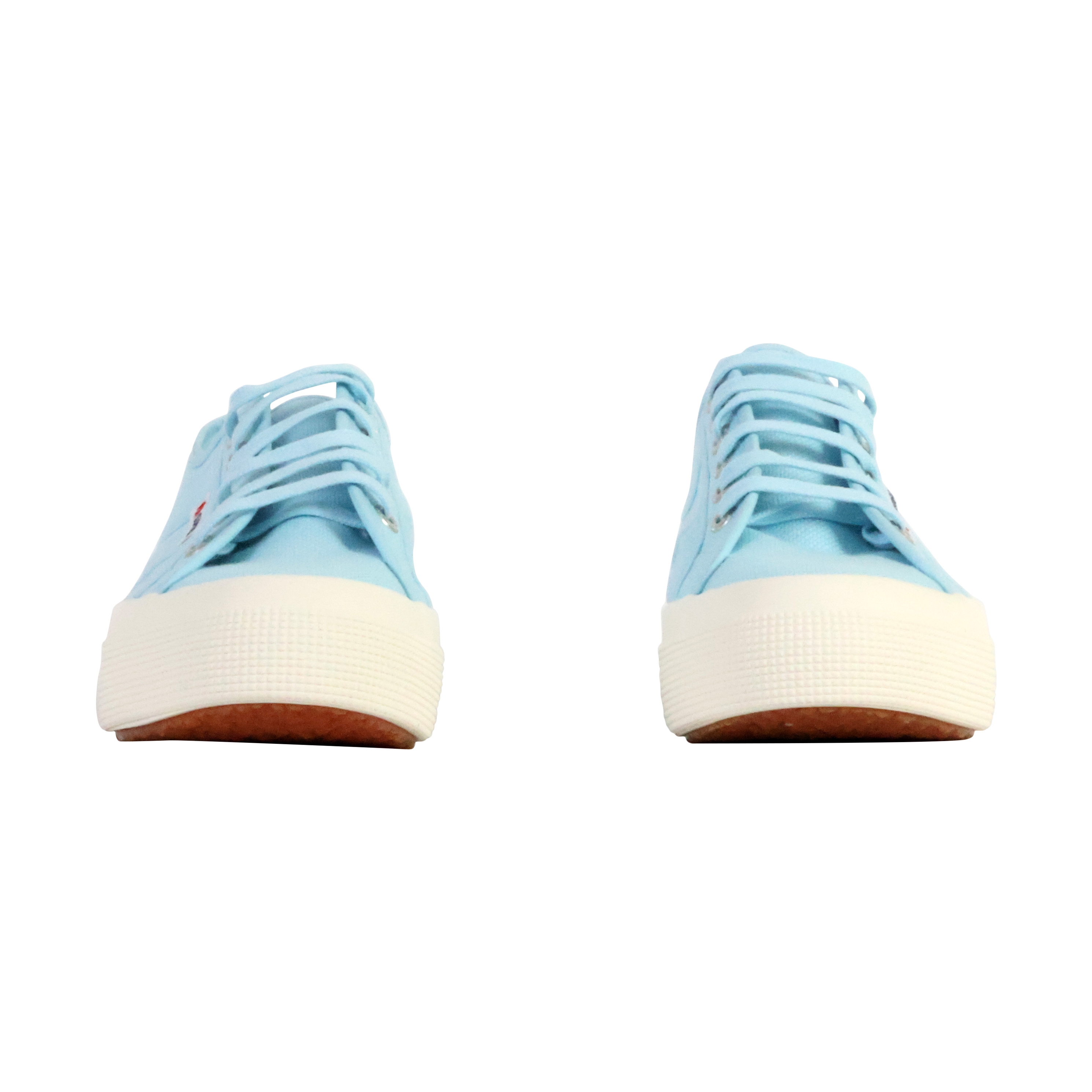 Superga platform low-top lace-up sneakers SUPERGA Blue