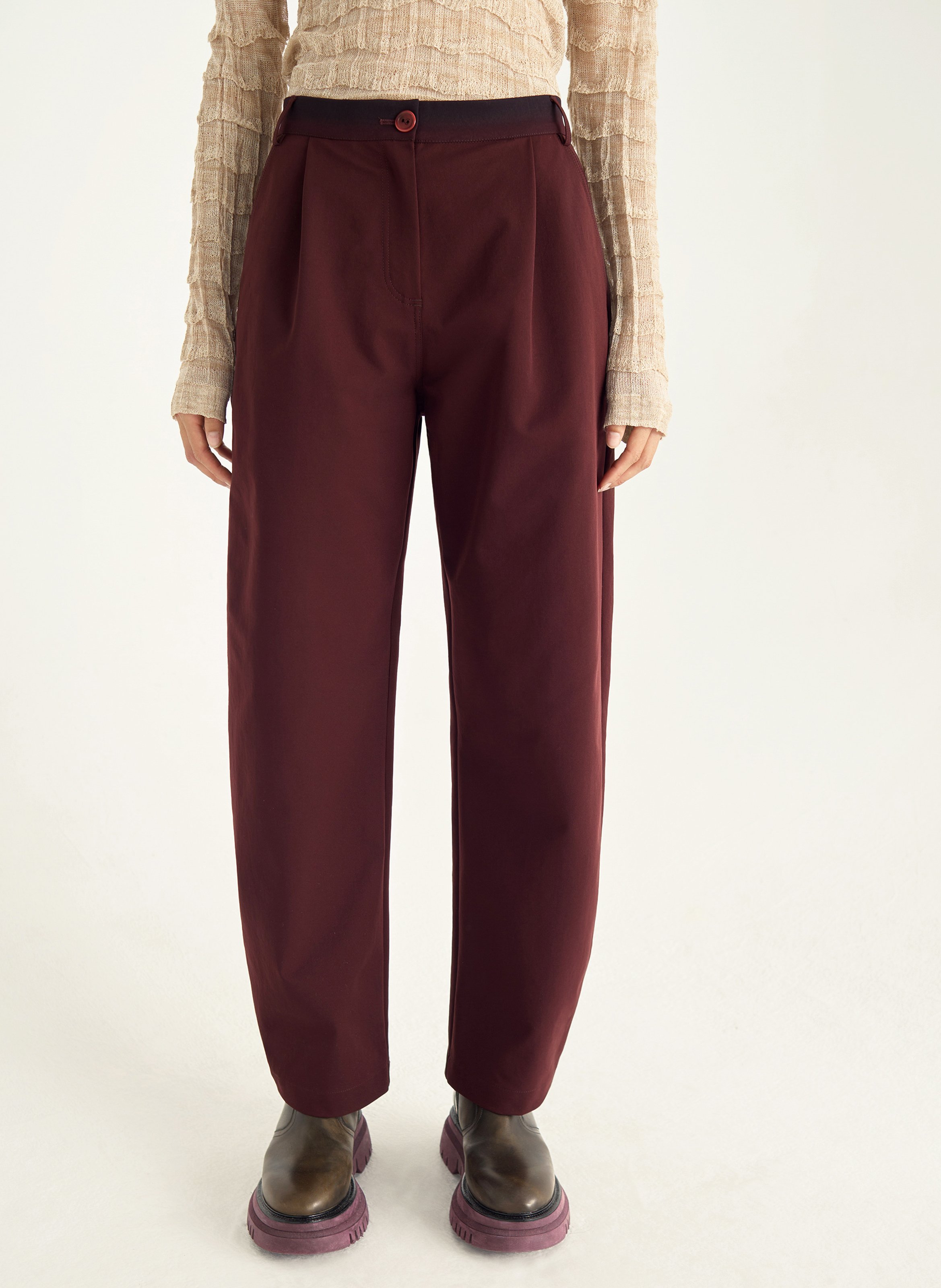 Pantalon large COTELAC Violet