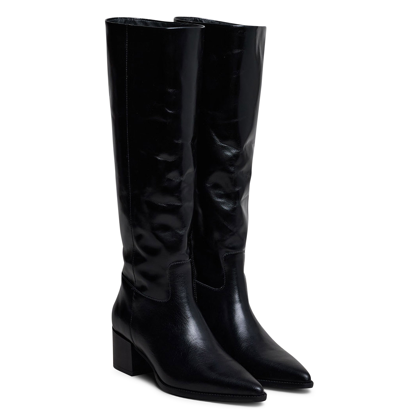 Ary leather boots JONAK Black