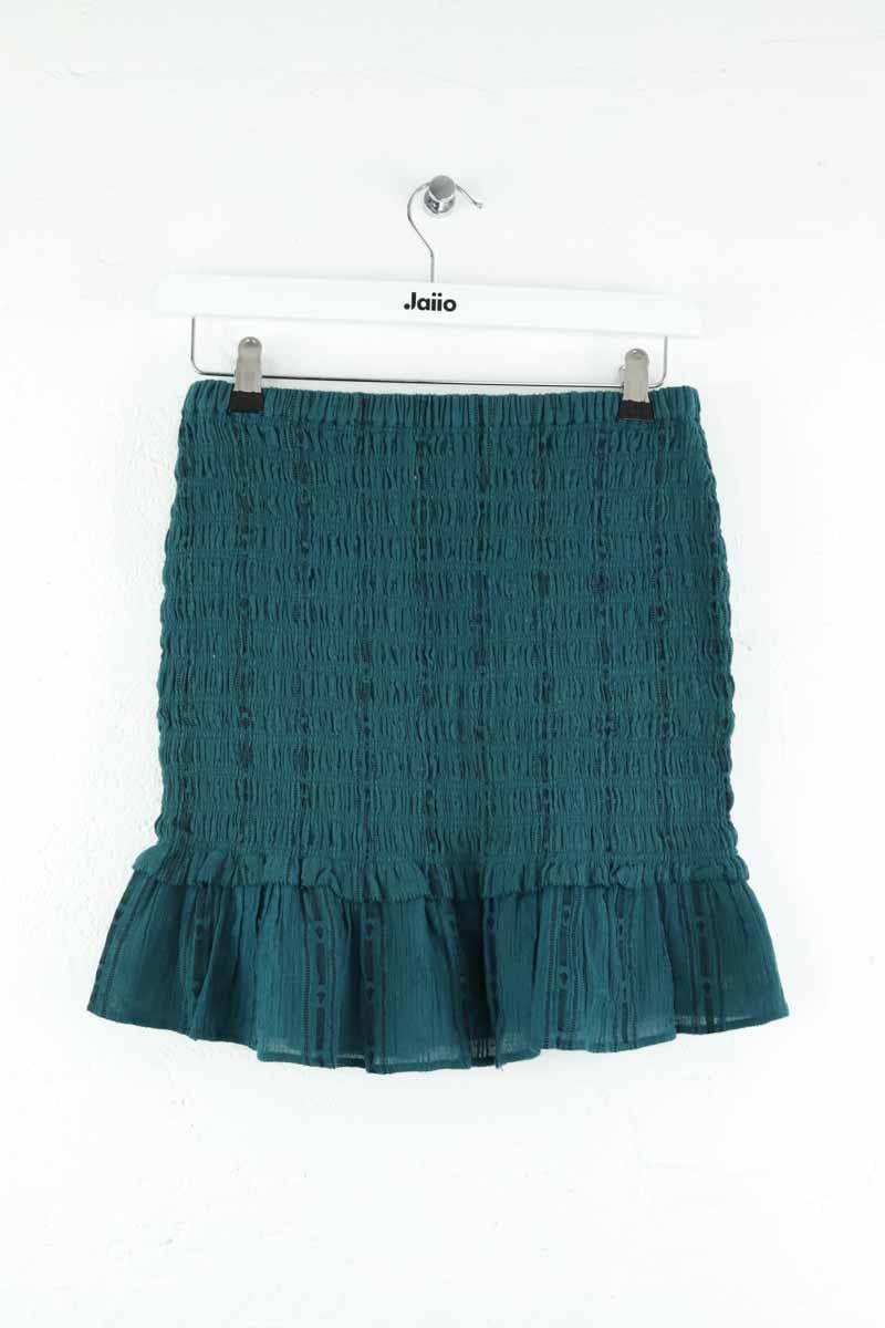 Cotton mini skirt ISABEL MARANT - Seconde Main Green