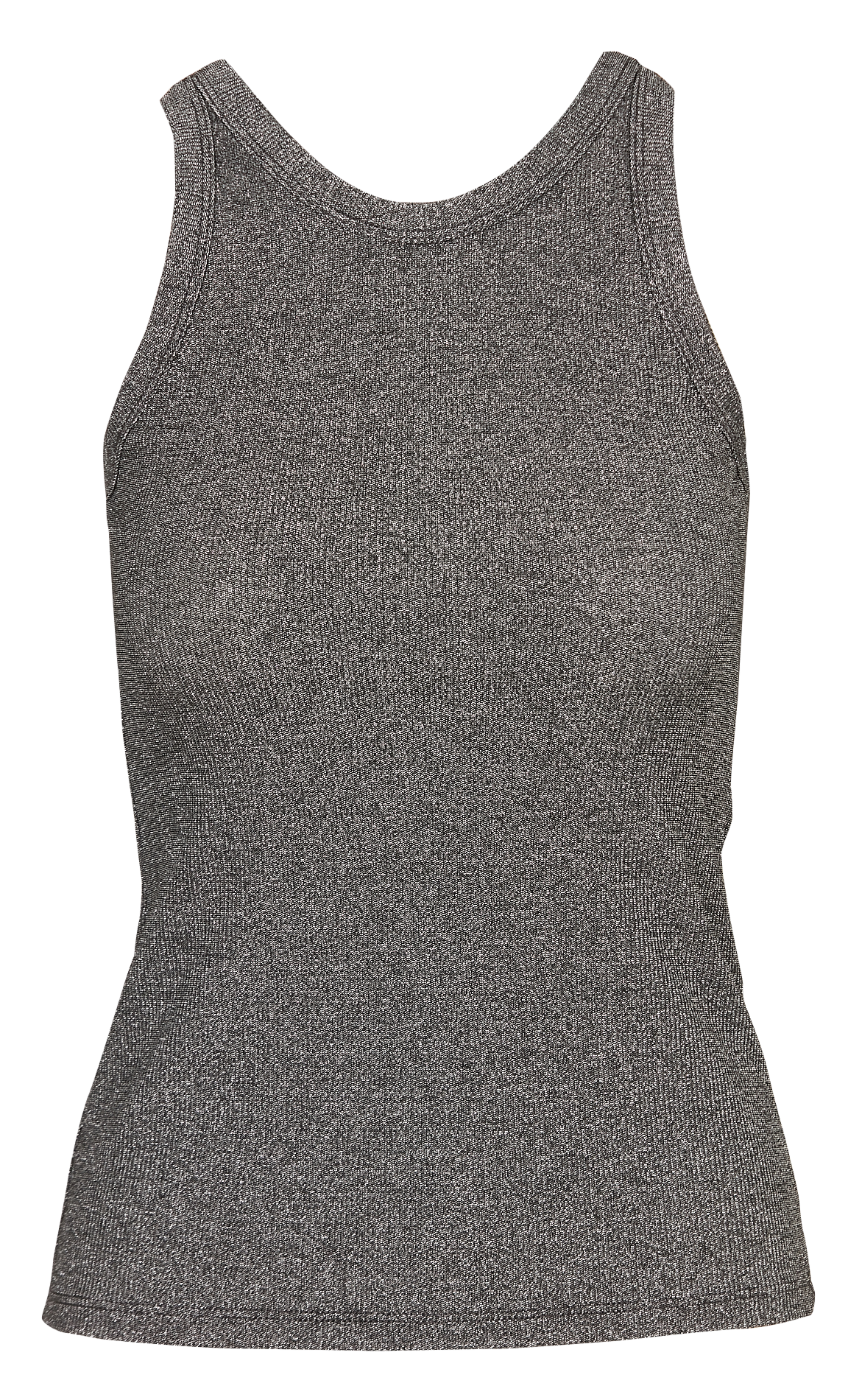 Débardeur col rond pailleté IMPERIAL Argent