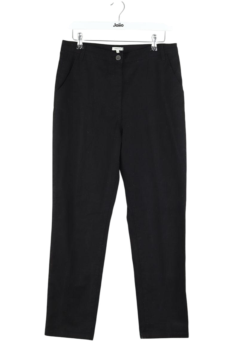 Slim-fit stretch cotton jeans with regular waist Manoush - Seconde Main Black