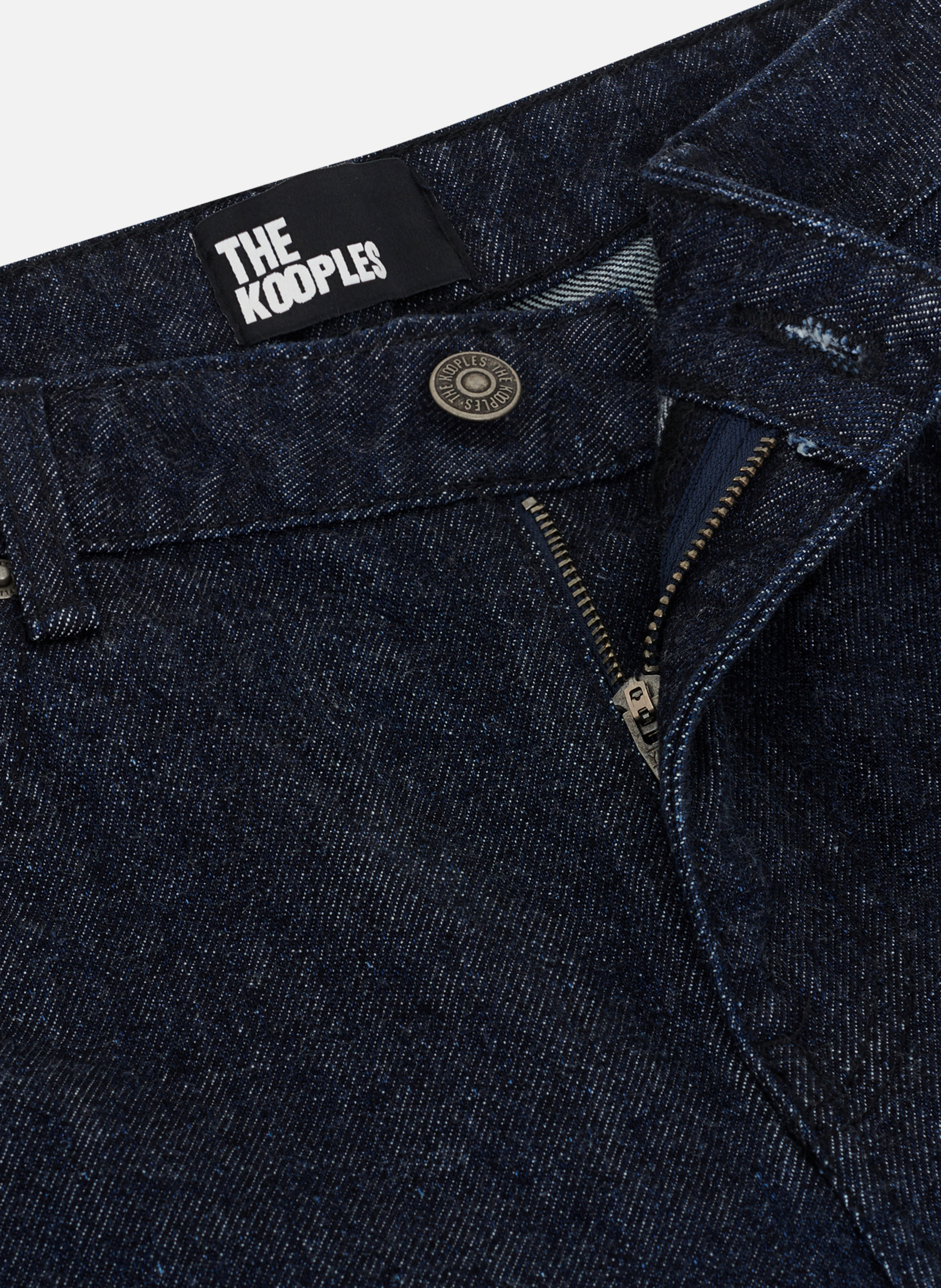 Raw wide-leg jeans THE KOOPLES Blue