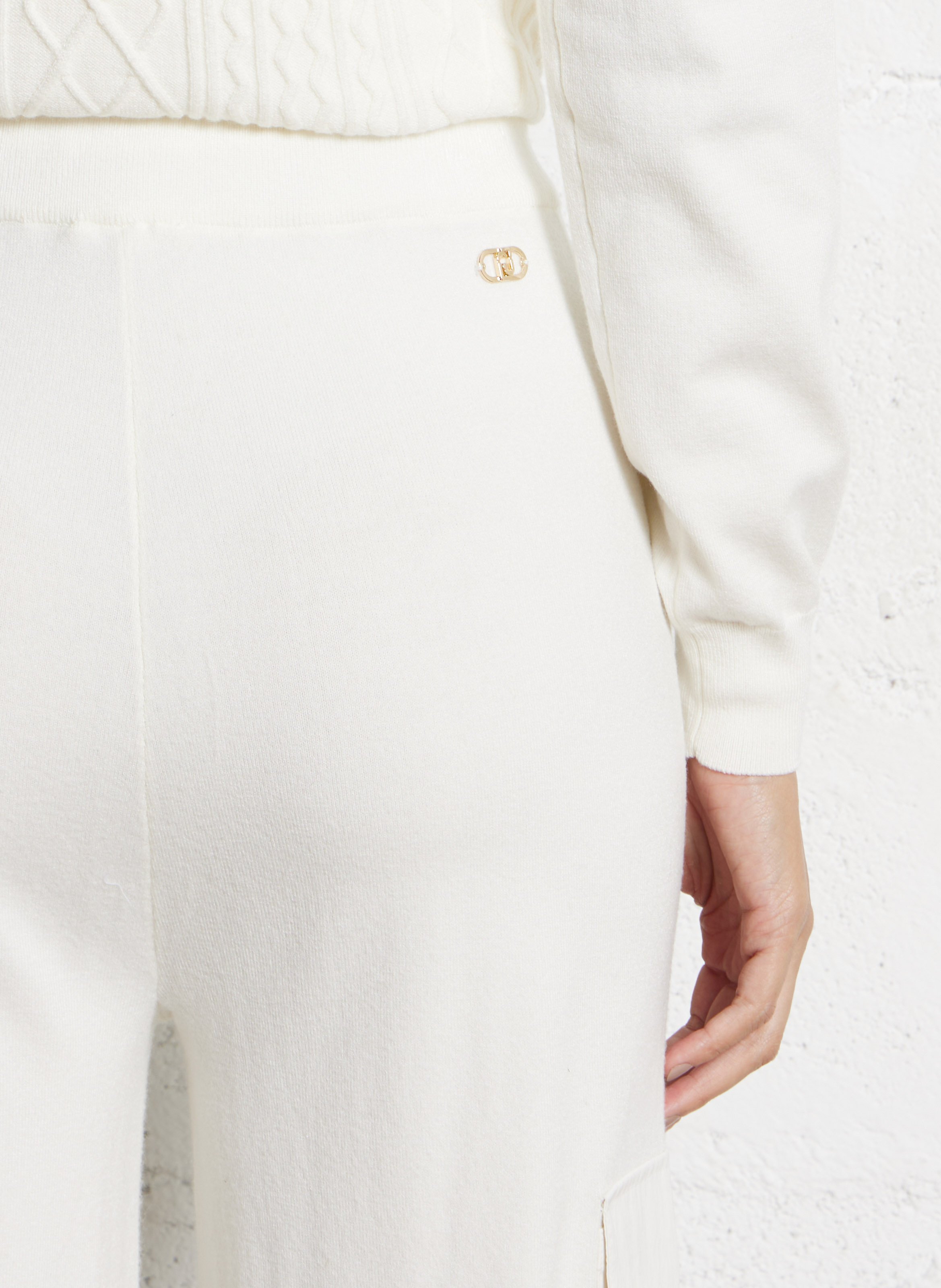 Wide trousers LIU JO Beige