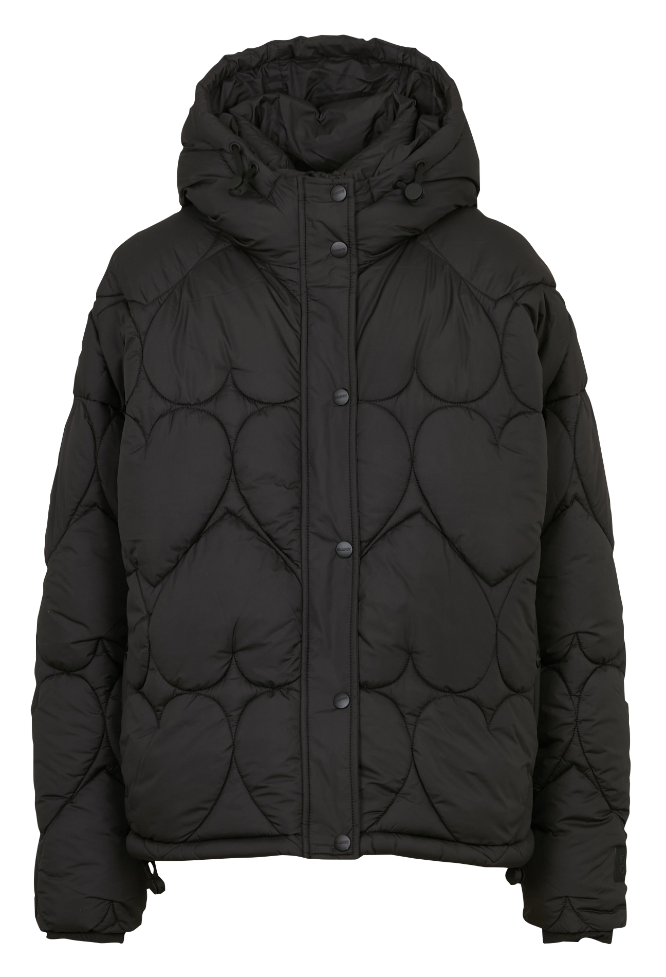 Oversized jas van synthetische bont FABIENNE CHAPOT Zwart