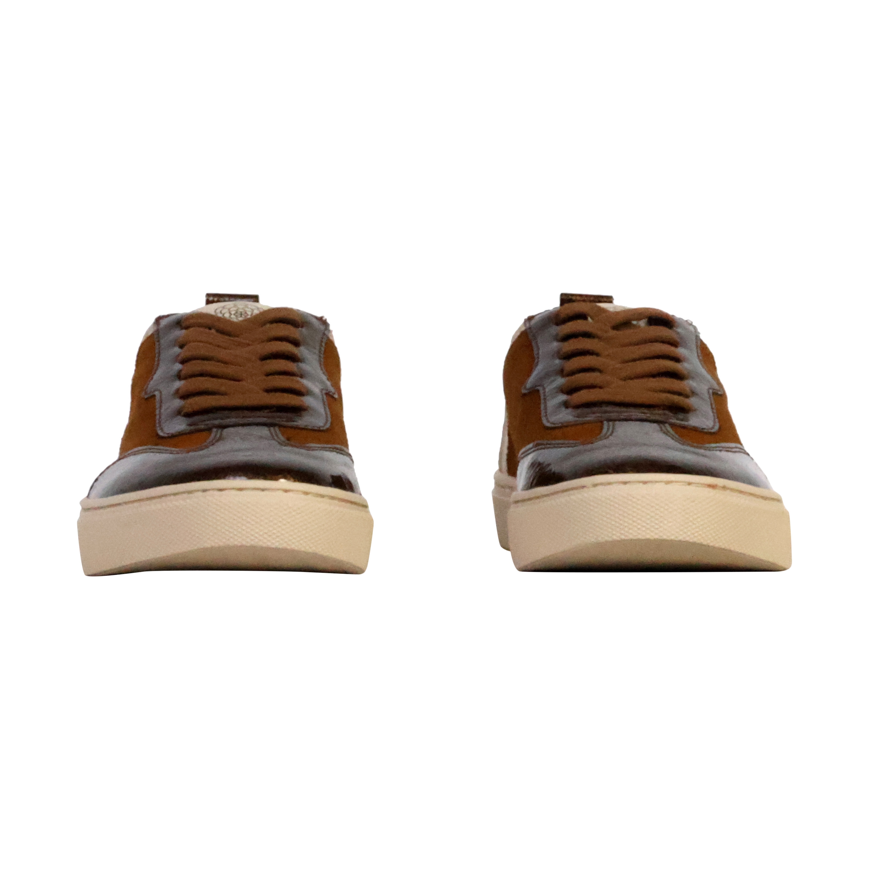 Low leather sneakers tais EMILIE KARSTON Brown