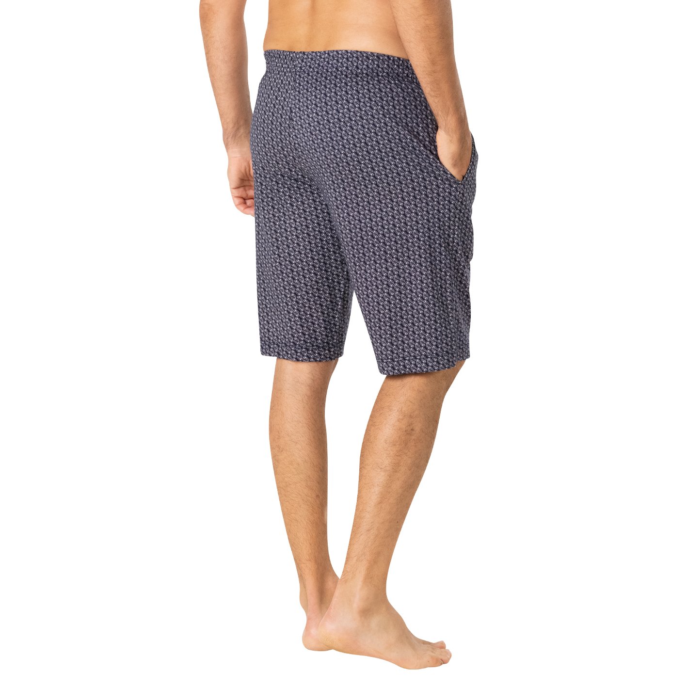 Short organic cotton pajamas EMINENCE Blue