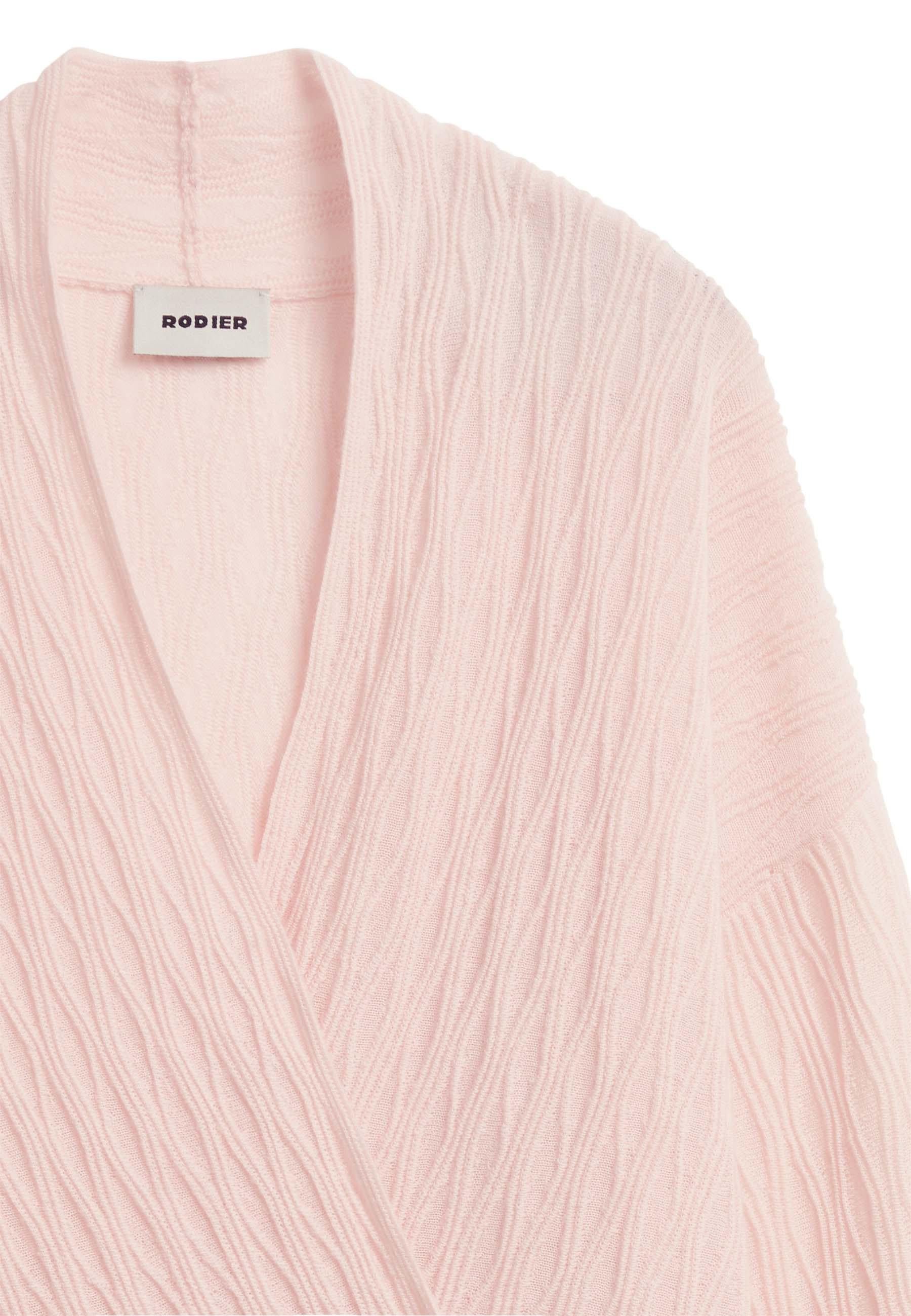 Merino wool wrap top RODIER White