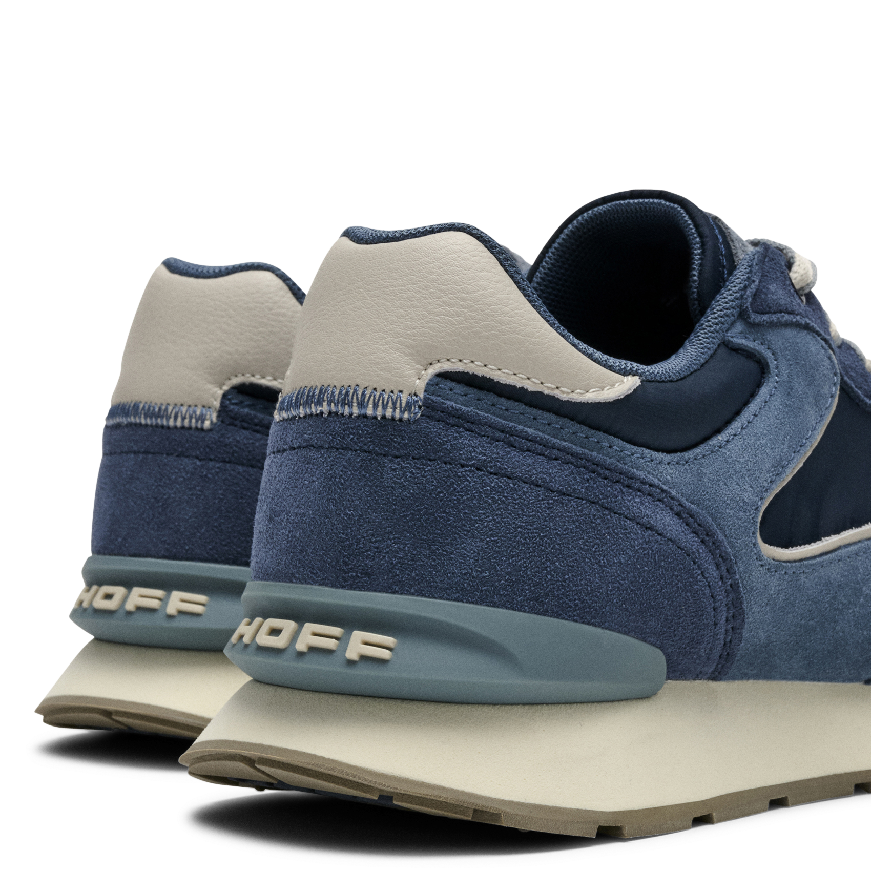 Baskets basses bi-matière HOFF Bleu