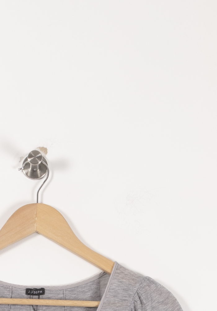 Tommy Badge T-shirt JOSEPH - Seconde Main Grey