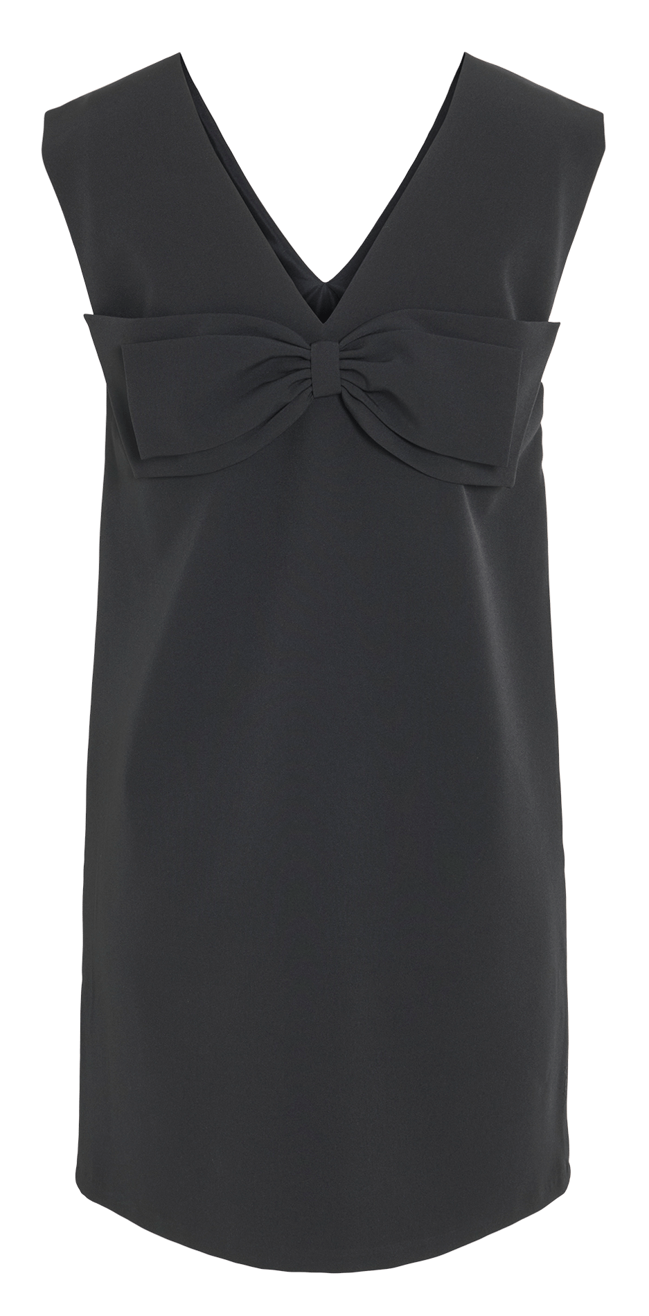 Robe courte col V  VILA Noir