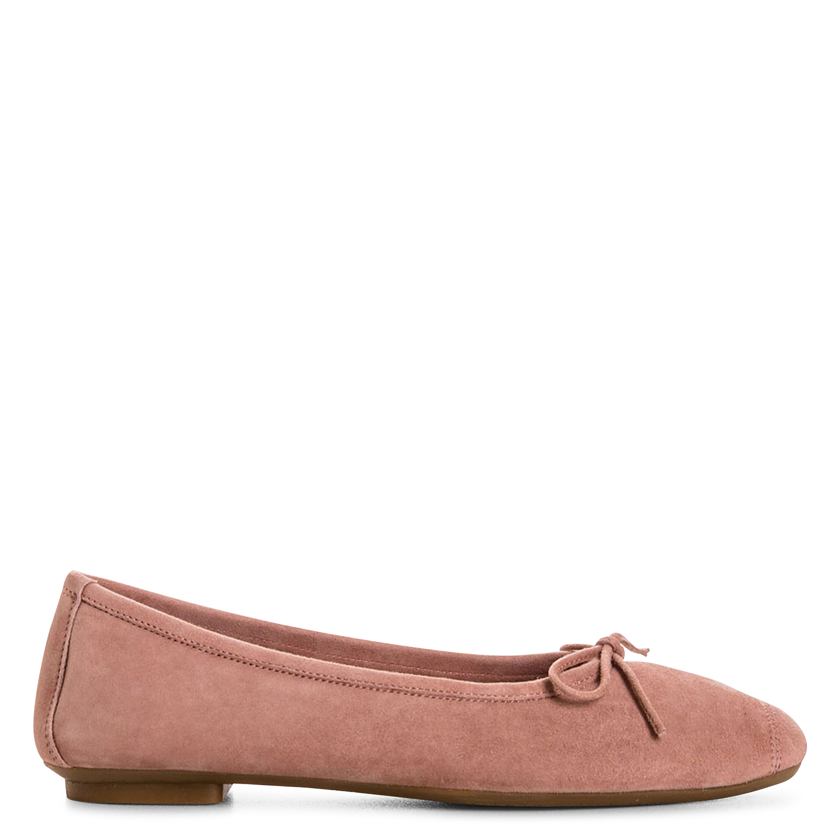 Ballerines en cuir REQINS Rose