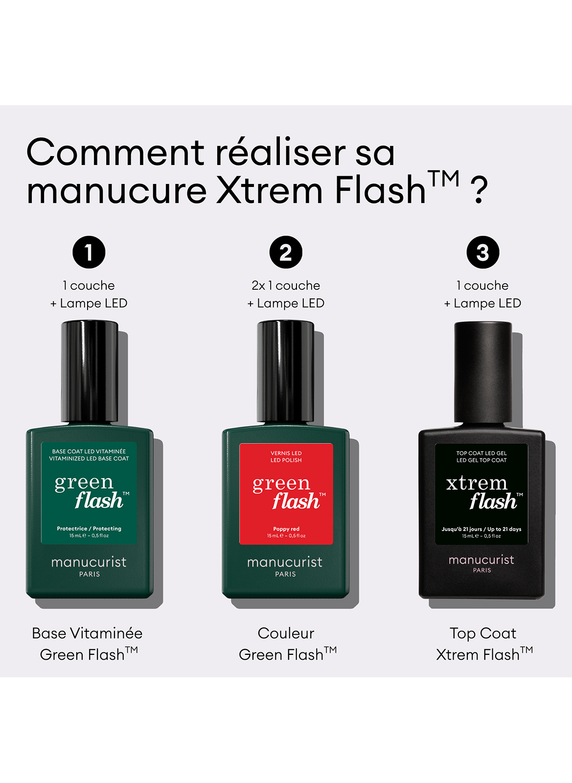 Sorry MANUCURIST Hortencia poppy red