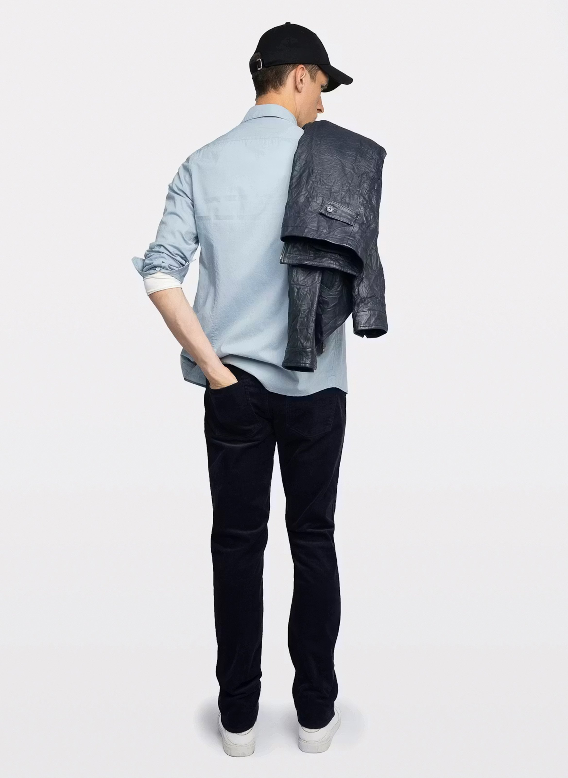 Slim-fit stretch cotton jeans ZADIG&VOLTAIRE Blue