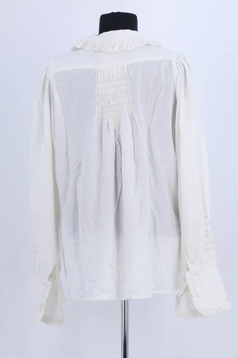 Blouse LAURENCE BRAS - Seconde Main White