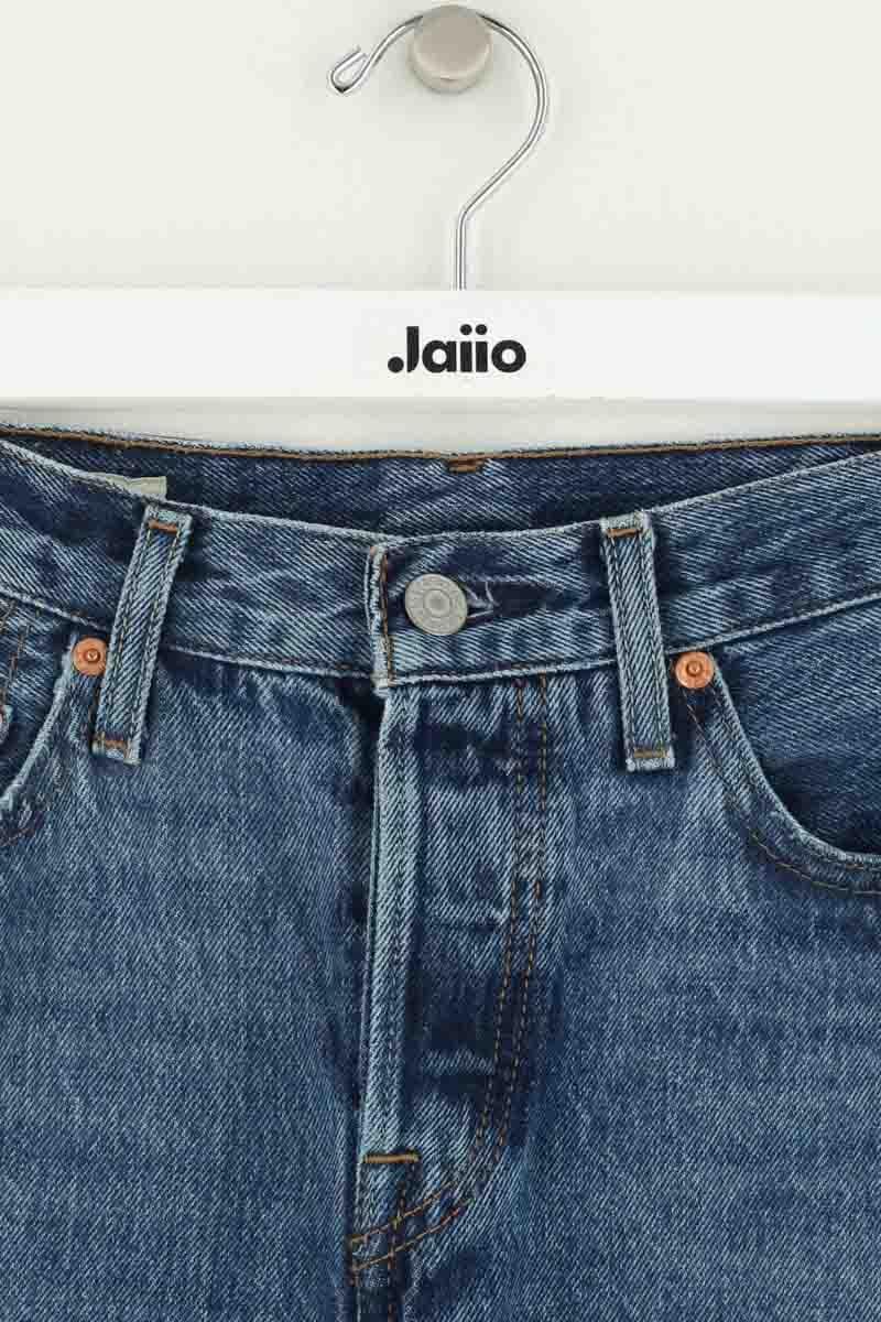 Straight Leg Jeans w23 l26 501 LEVI'S - Seconde main Blue
