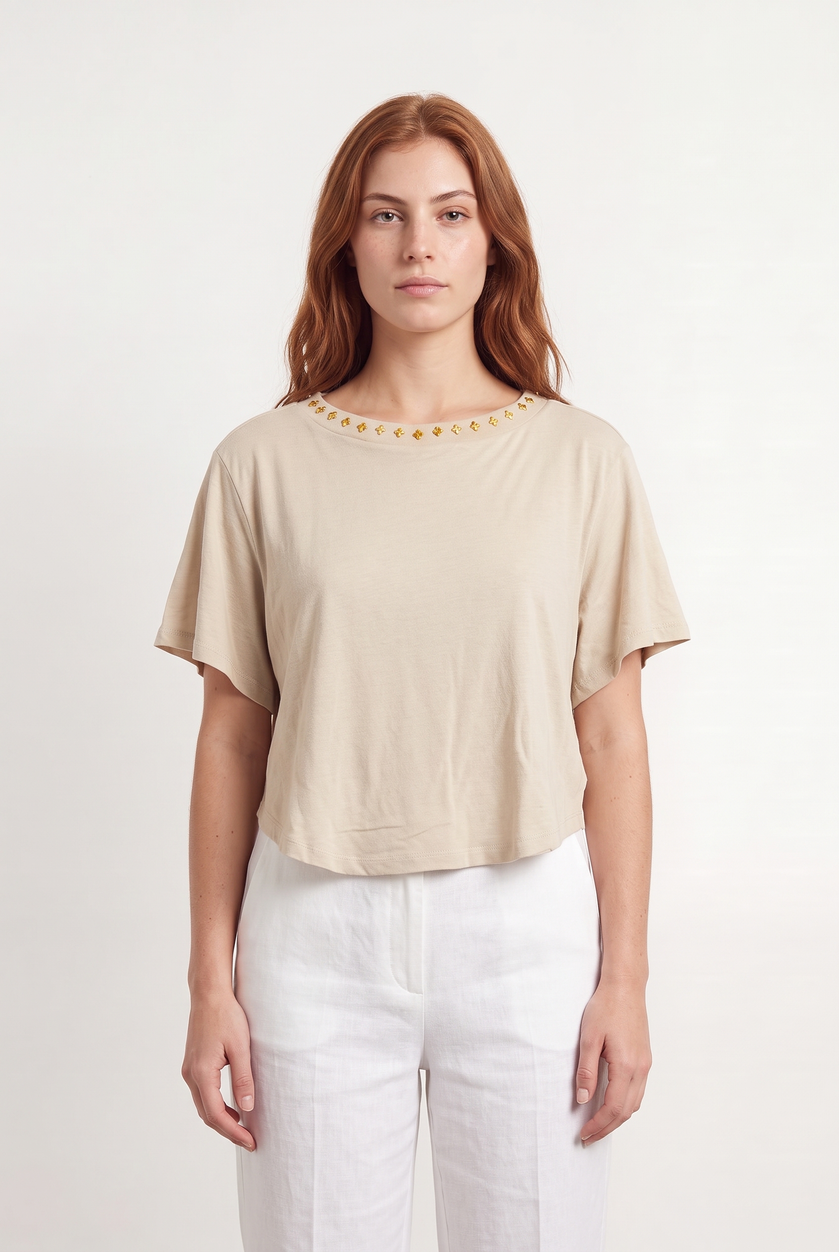 Top & tank top Manoush - Seconde Main Beige