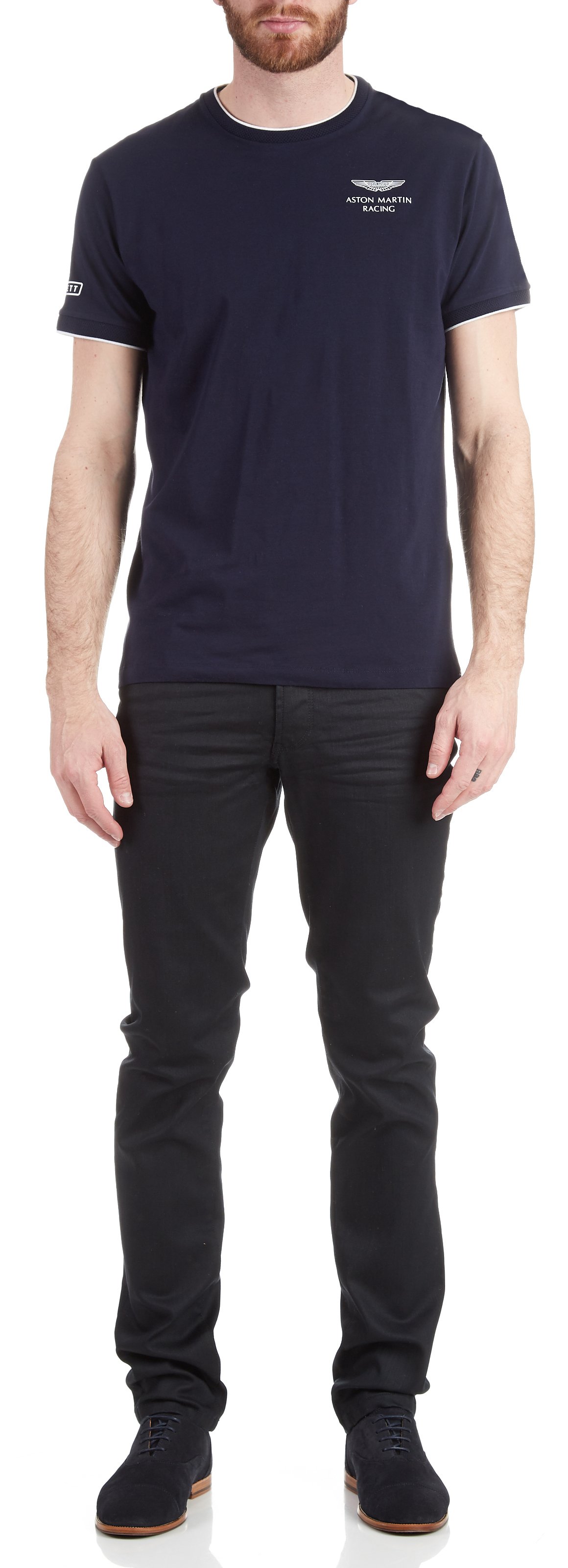 Coated slim jeans IKKS Blue