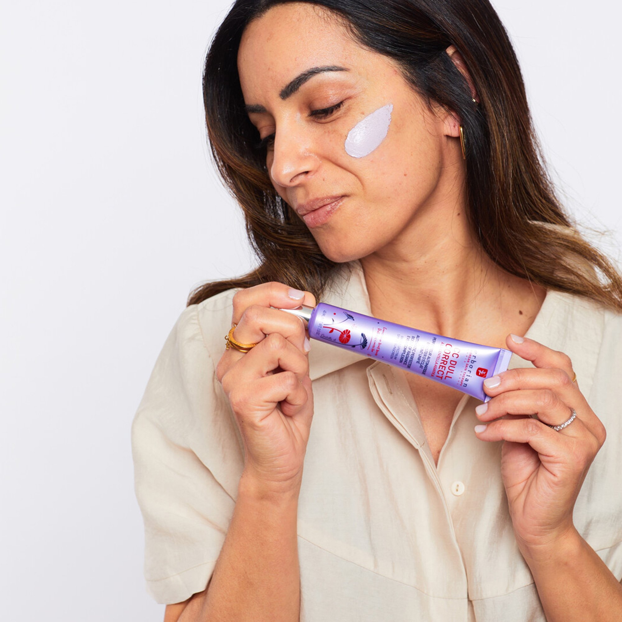 CC Dull Correct à la Centella Asiatica - Booster d'Eclat - Teint Unifié ERBORIAN Doré