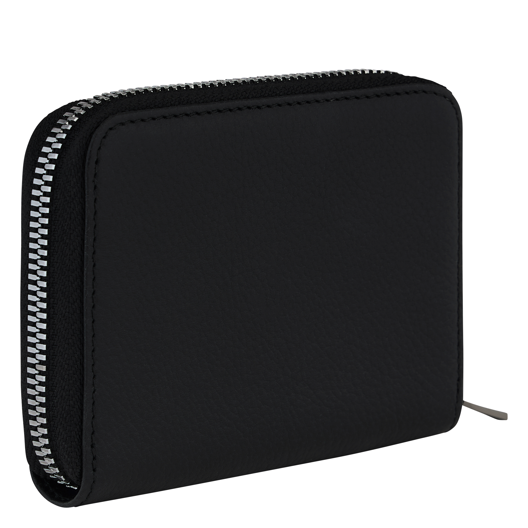 Porte-monnaie en cuir  Noir