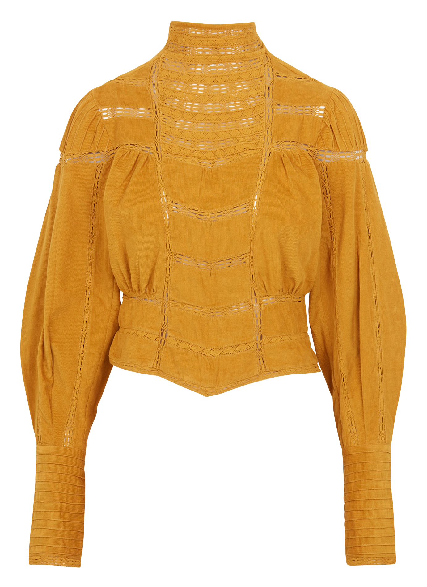 Top col montant en coton MES DEMOISELLES