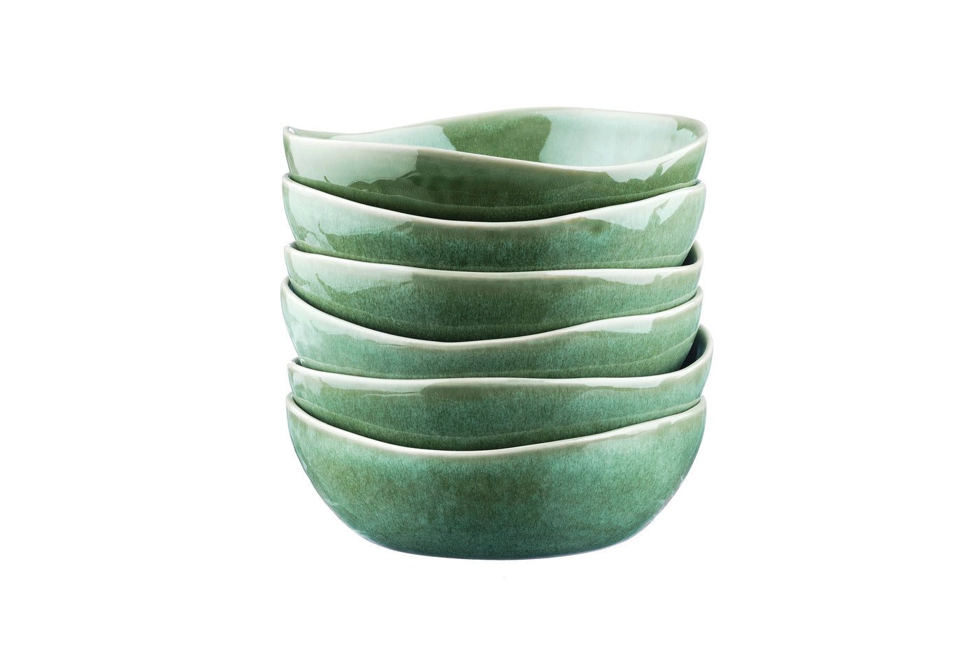 Magma bowl ø18.5cm - set of 6 - mint BJORN Green