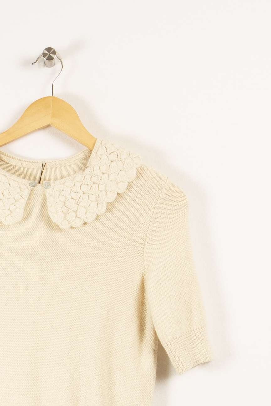 Pullover AGNES B. - Seconde Main White