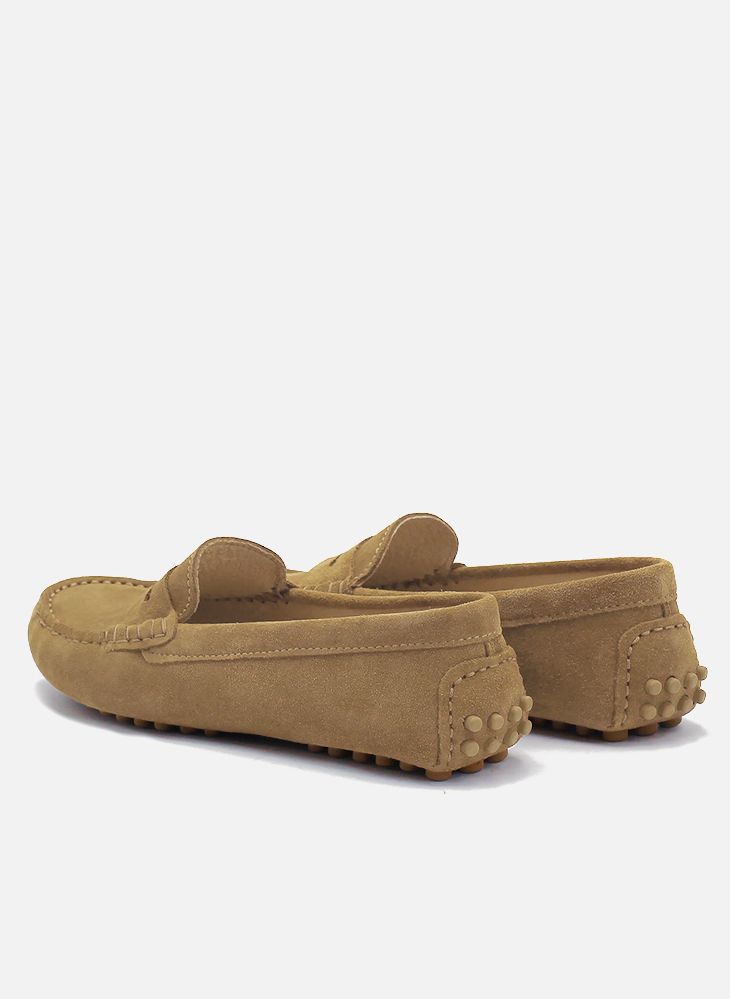 Suede loafers JULES & JENN Brown