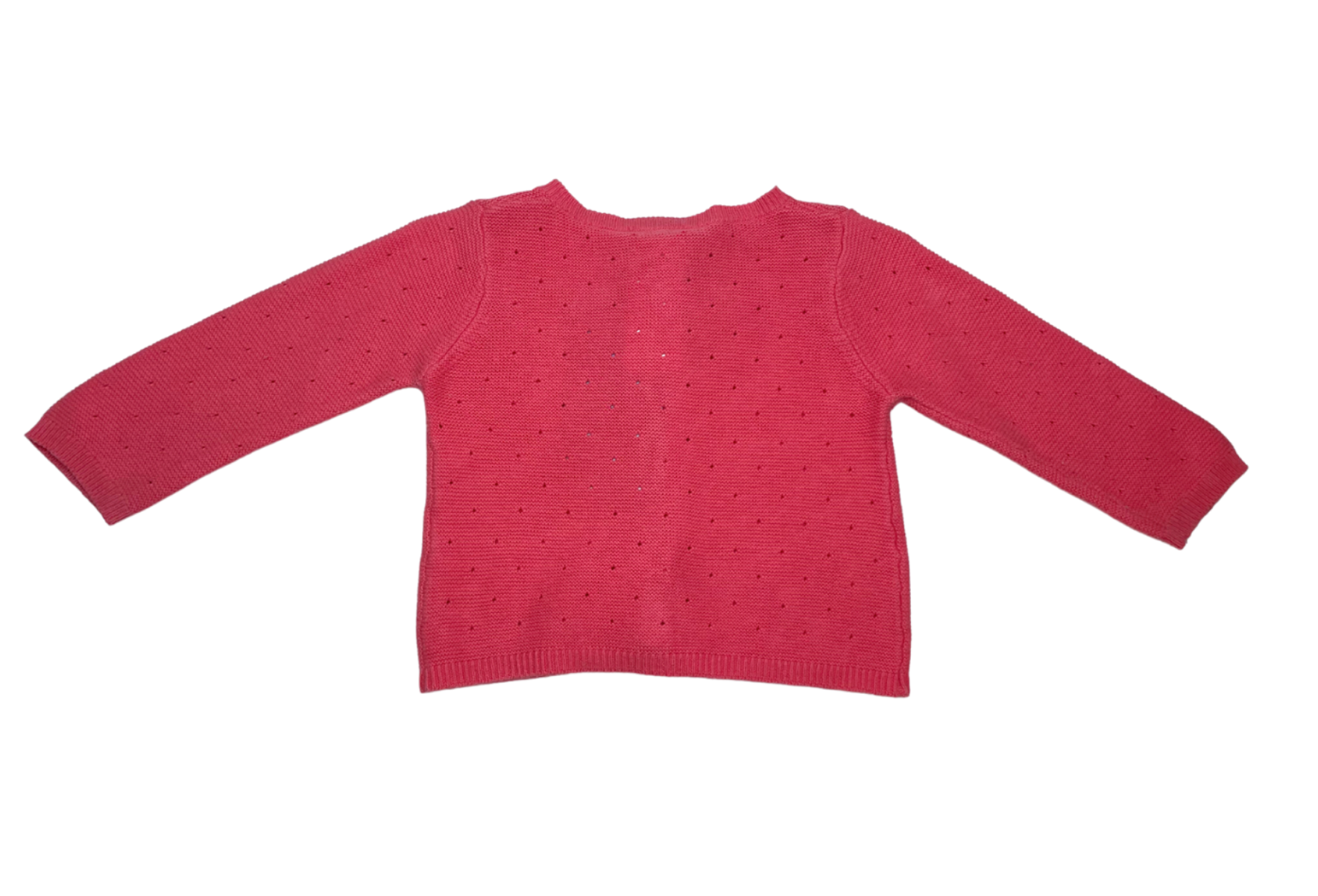 Pink baby cardigan - 6 months JACADI - Seconde Main Pink