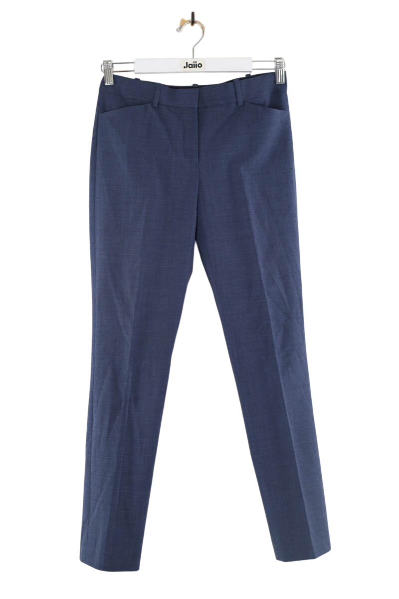 Alpha slim wool trousers THEORY - Seconde Main Blue