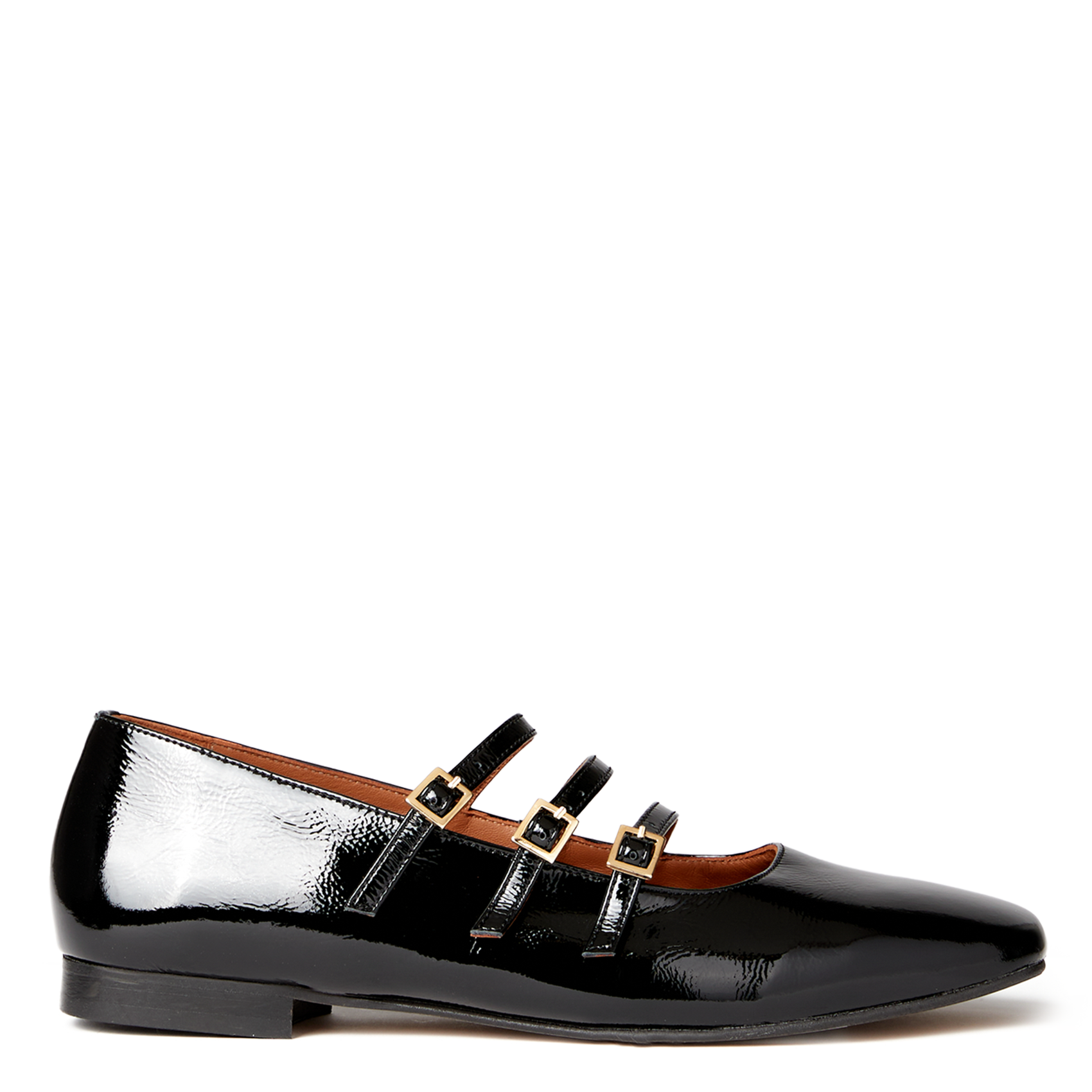 Leather Mary Janes SAISON 1865 Black