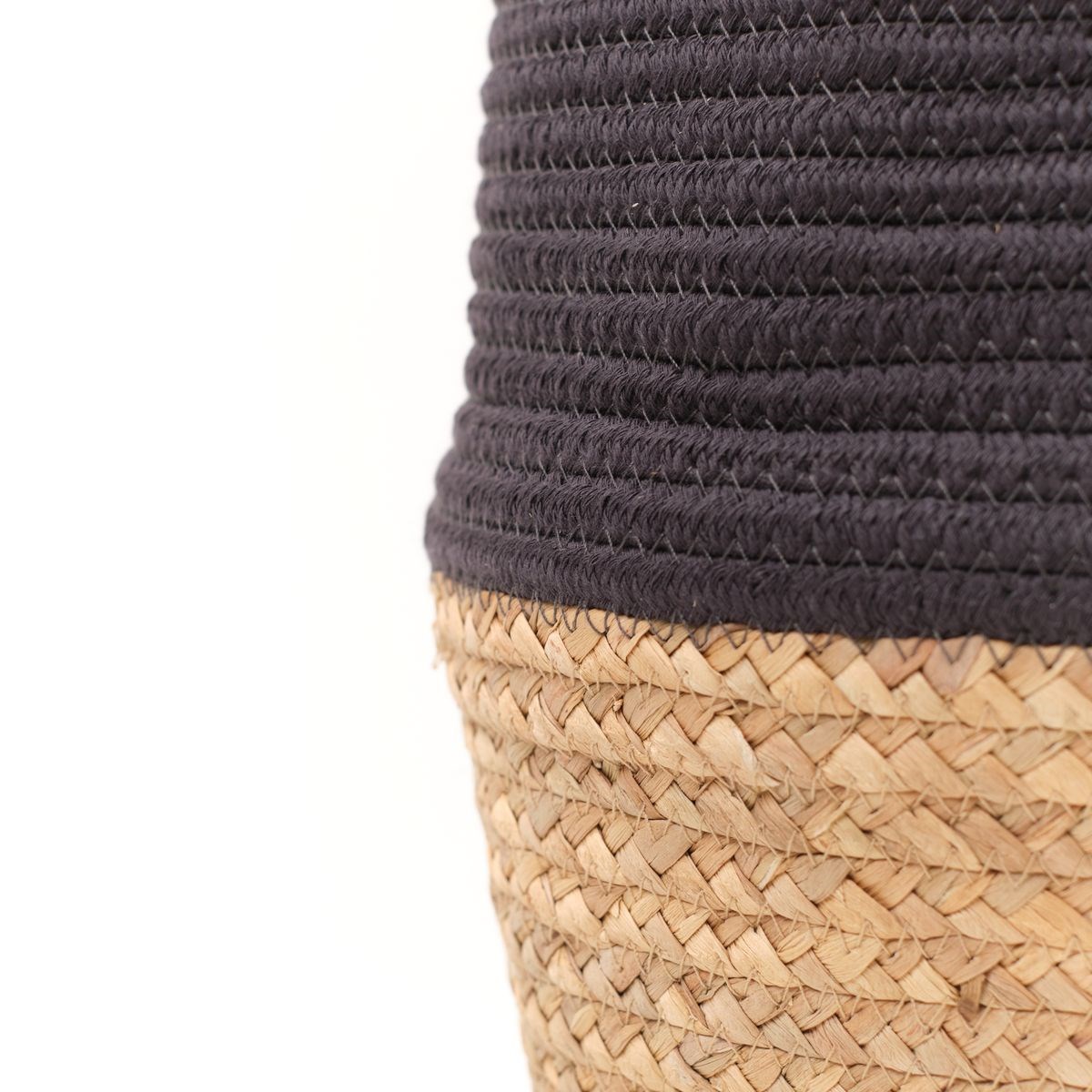 Panier long en coton FACTORY Gris