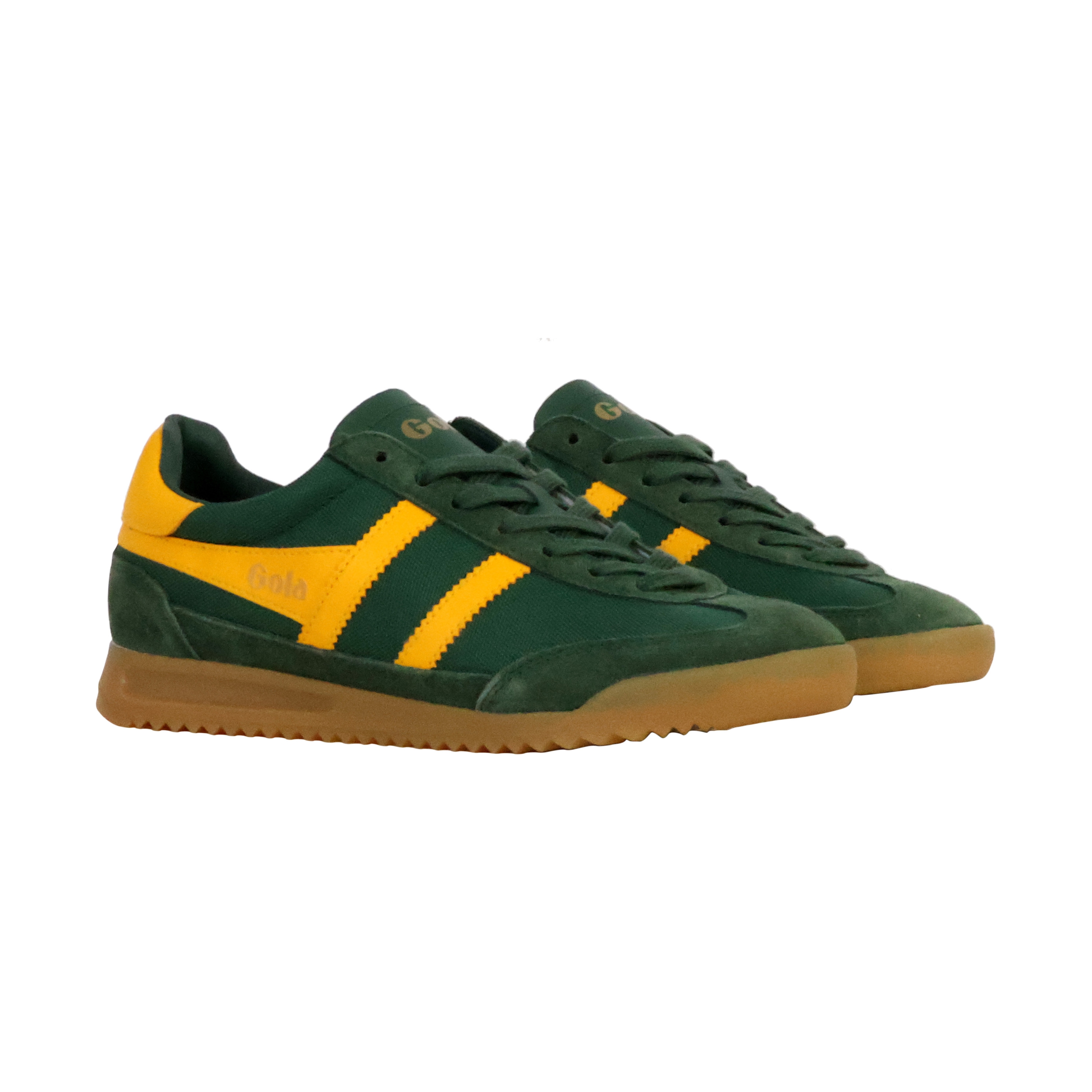 Leather sneakers tornado GOLA Green