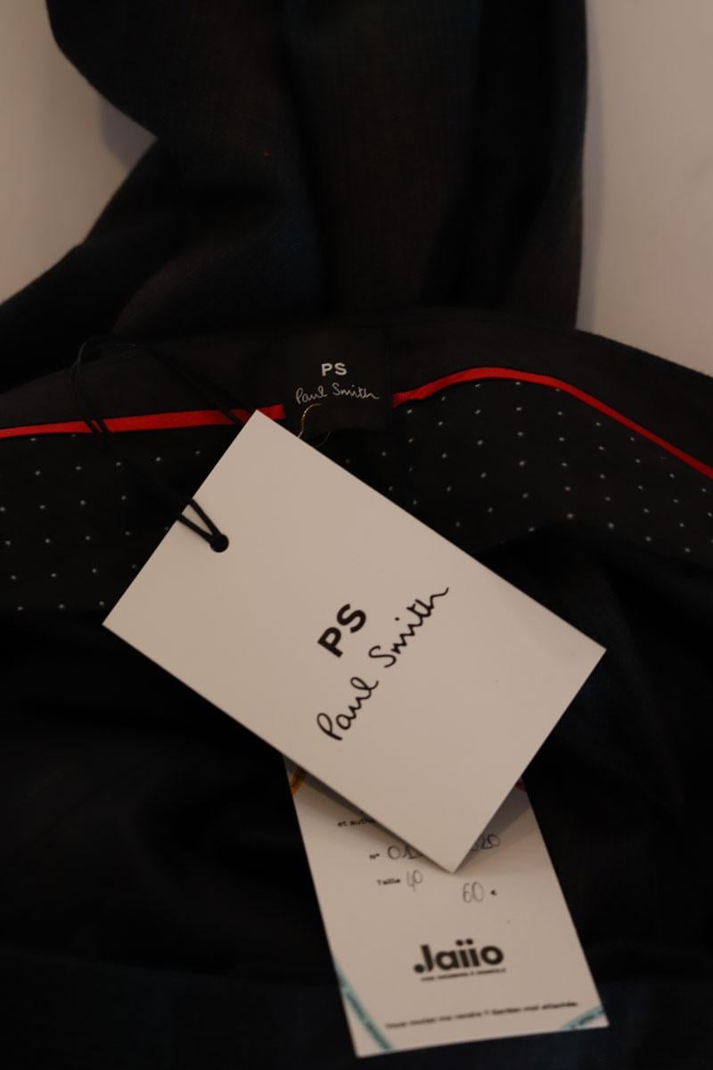 Bandol straight woollen trousers PAUL SMITH - Seconde main Black