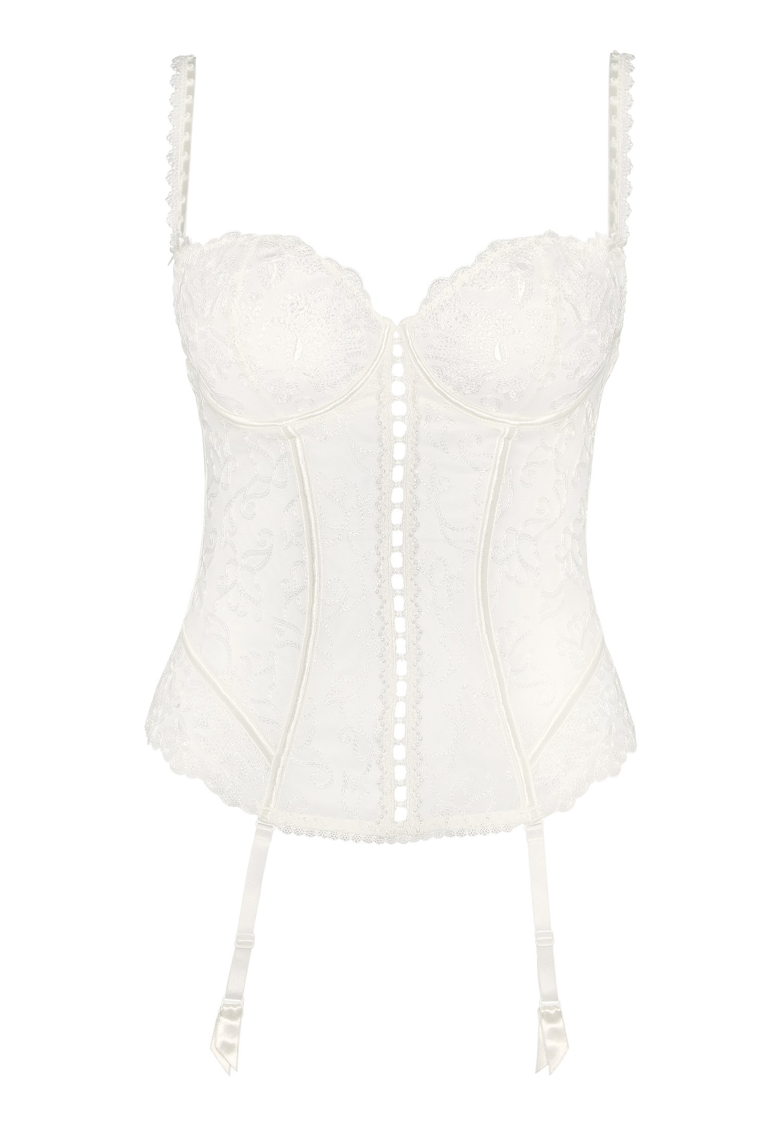 Underwired basque AUBADE White