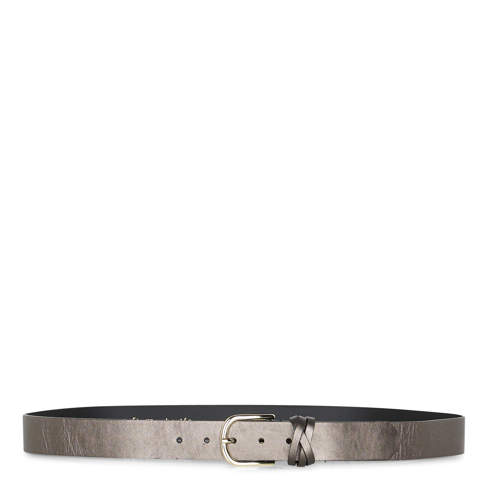 - Gespsluiting. - Breedte: 3 cm.  LA FEE MARABOUTEE Geel