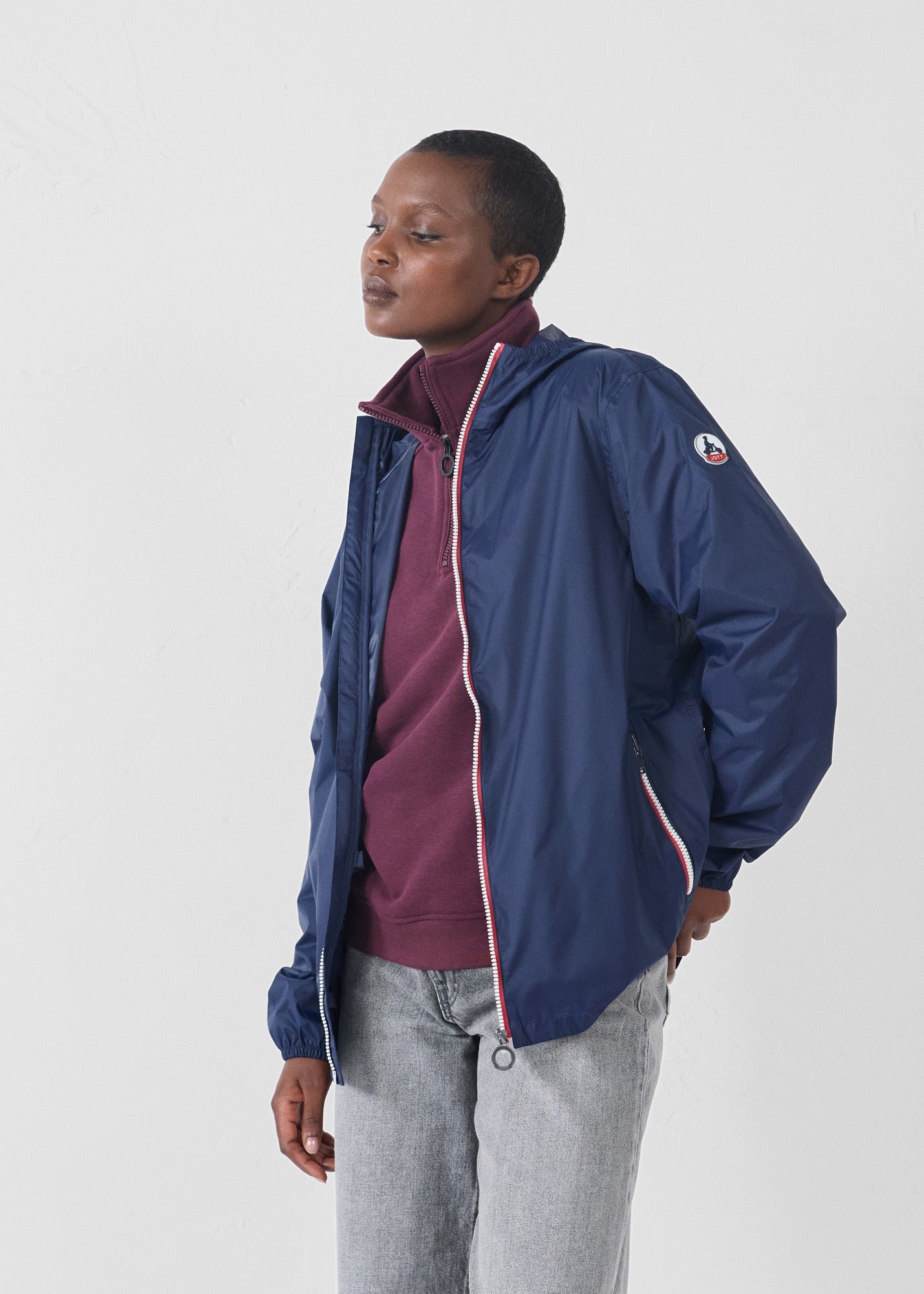 Packable raincoat Kilmory JOTT Blue