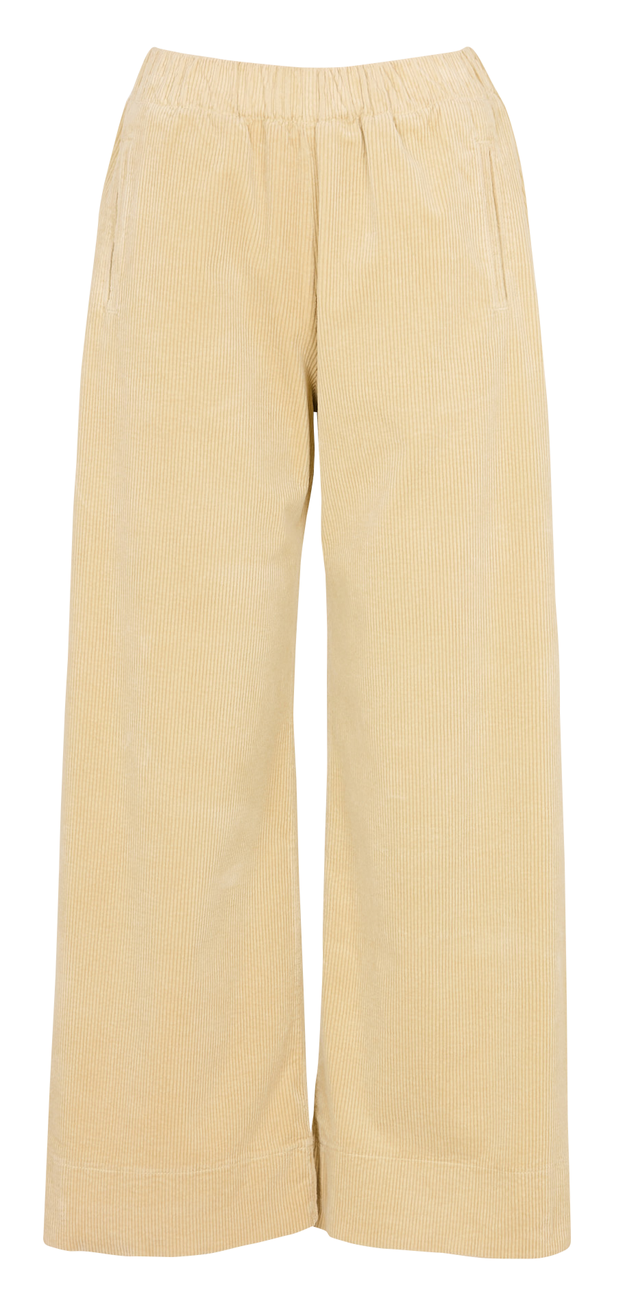 Pantalon large en velours côtelé HOD PARIS Beige