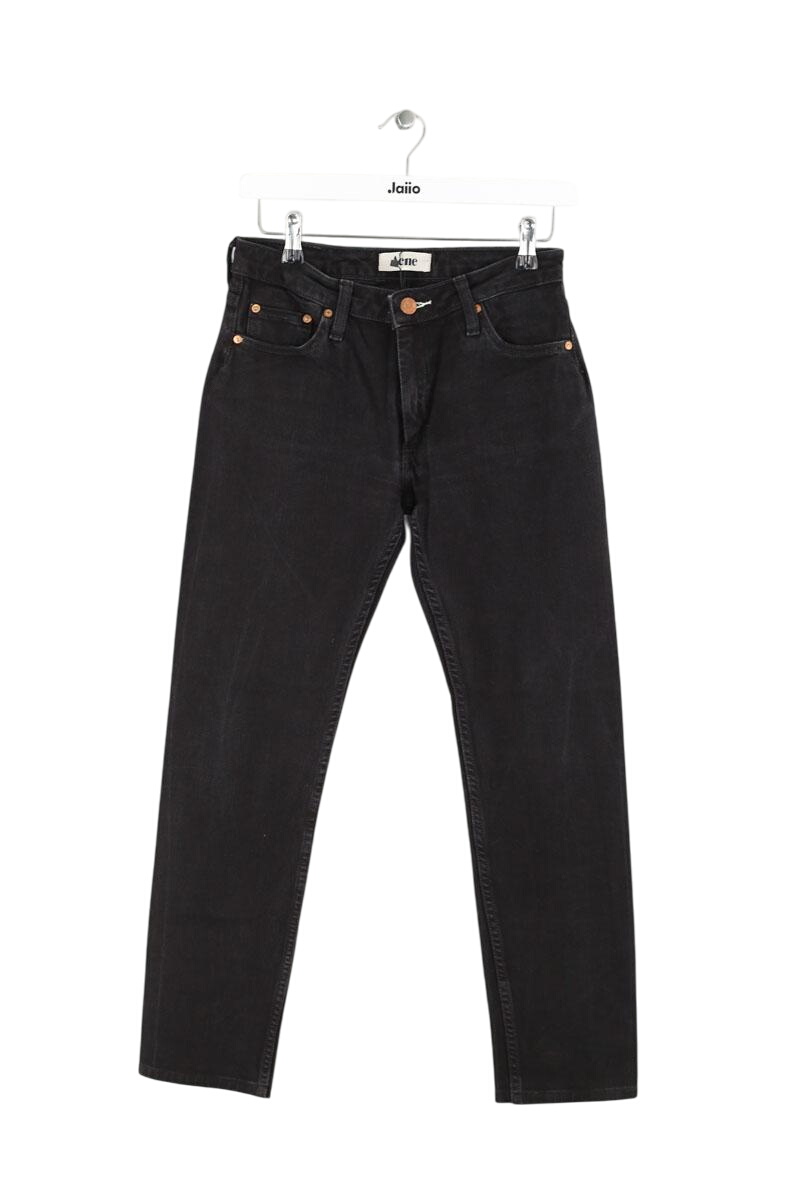 - Straight-leg jeans
- 5 pockets
- Straight cut
- Faded effect ACNE STUDIOS - Seconde Main Black