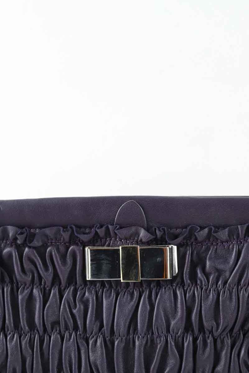 Clutch bag PAULE KA - Seconde main Purple